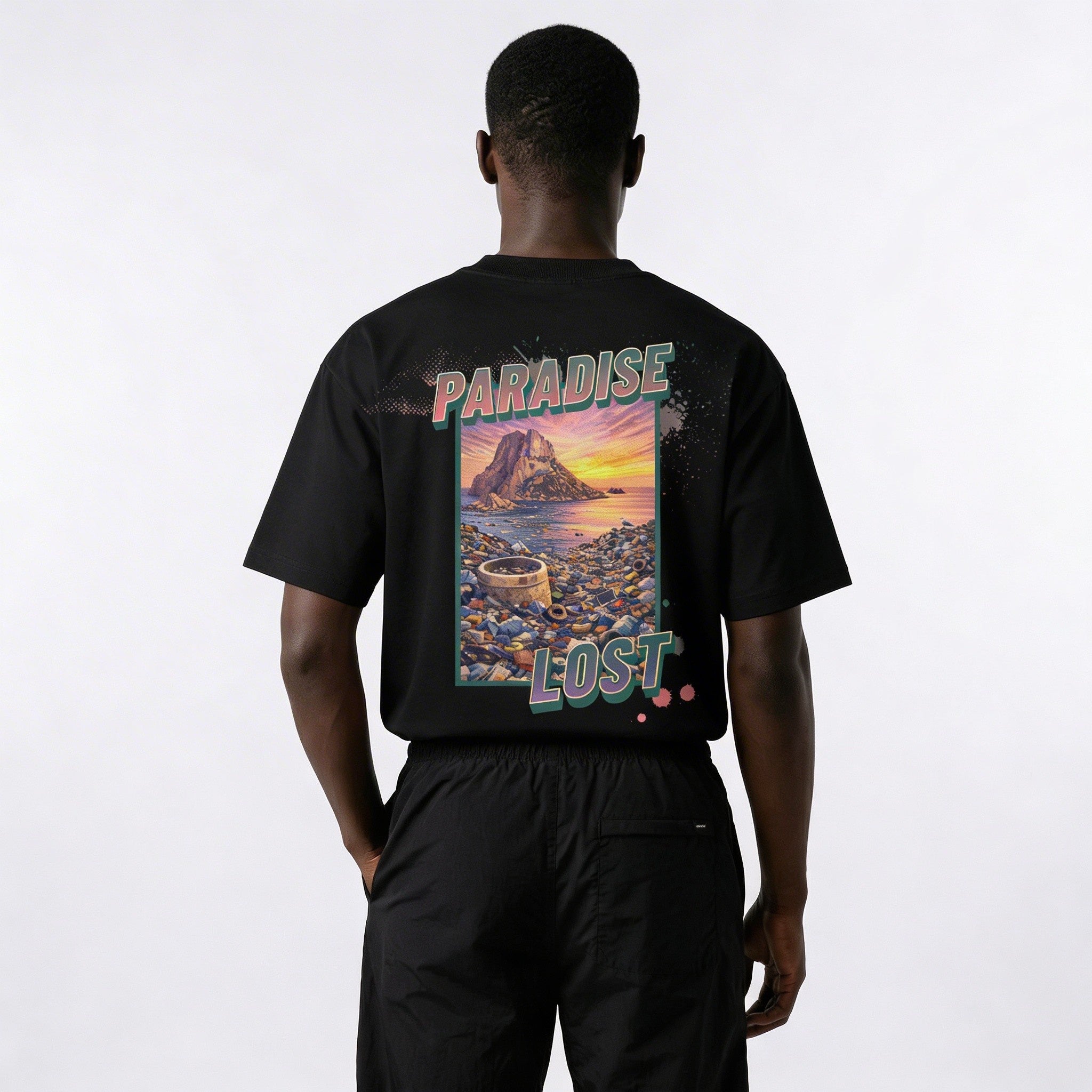 PARADISE LOST TEE - BLACK