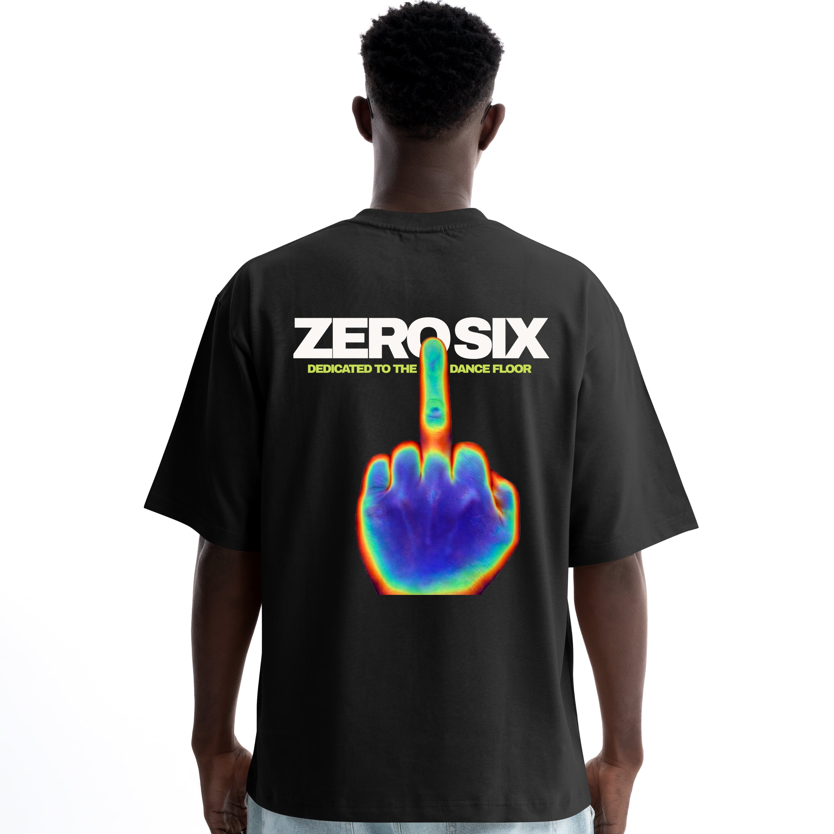 HEAT MAP TEE - BLACK