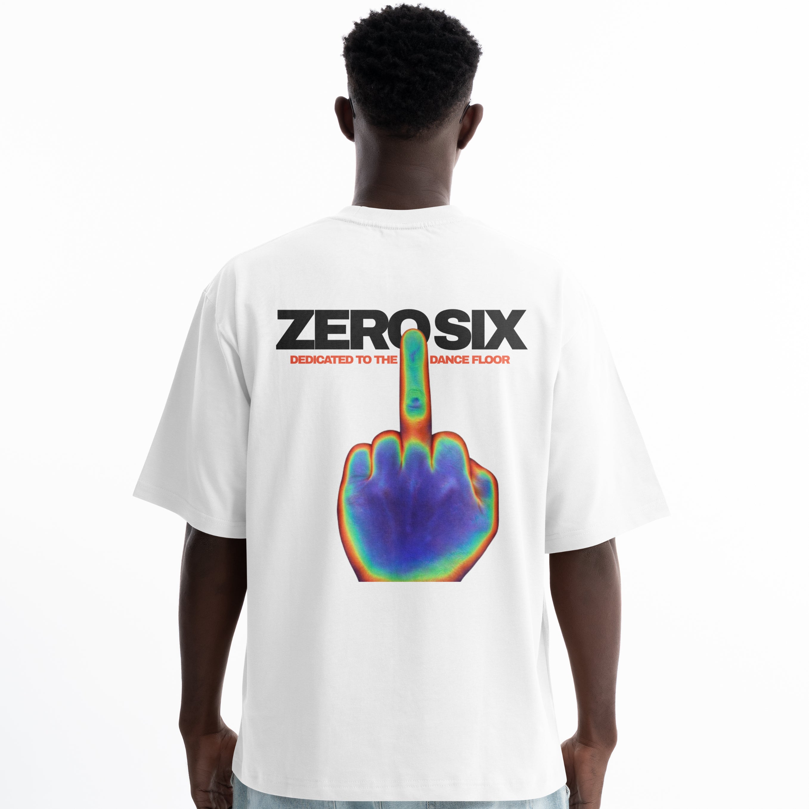 HEAT MAP TEE - WHITE