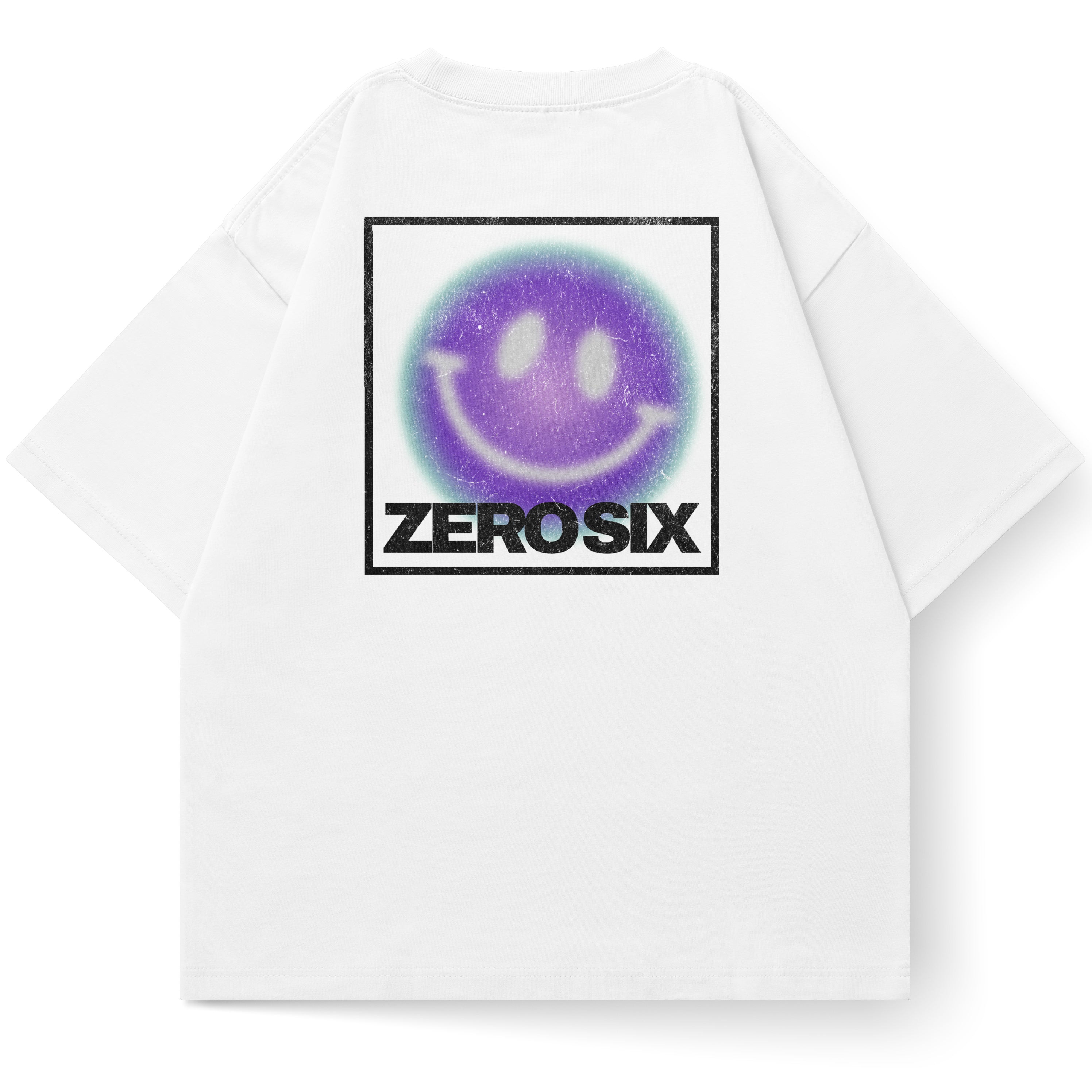 ACID FACE TEE - WHITE