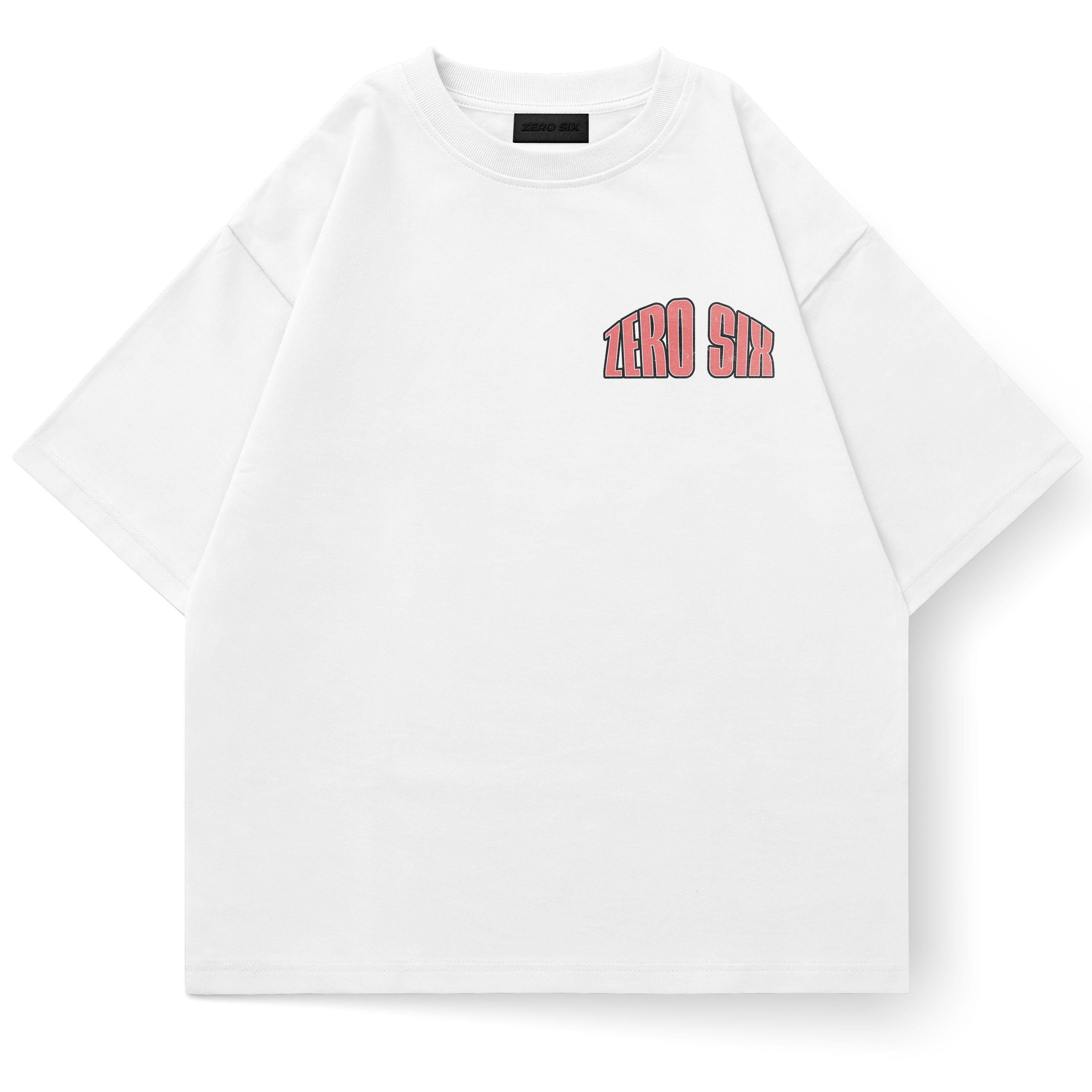 ROLLOVER CREW TEE - WHITE