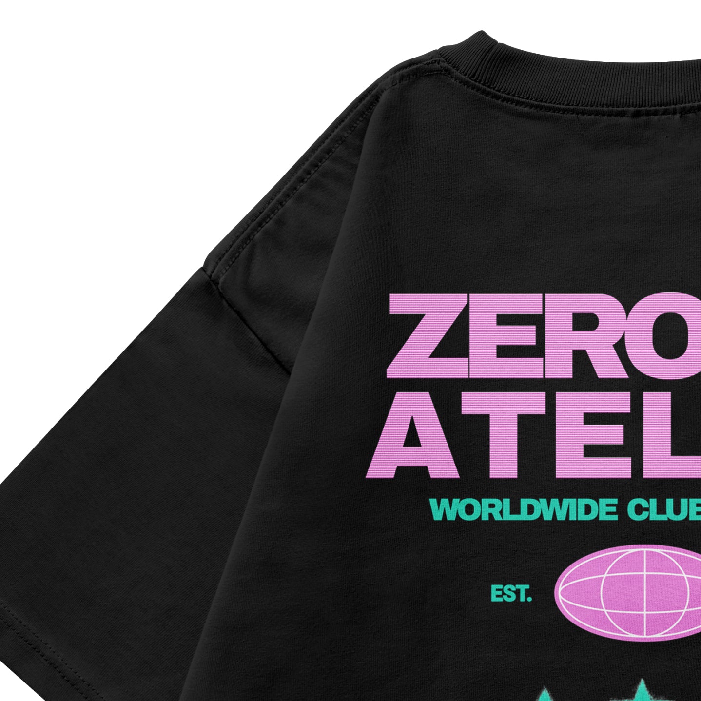 WORLDWIDE ATELIER TEE - BLACK