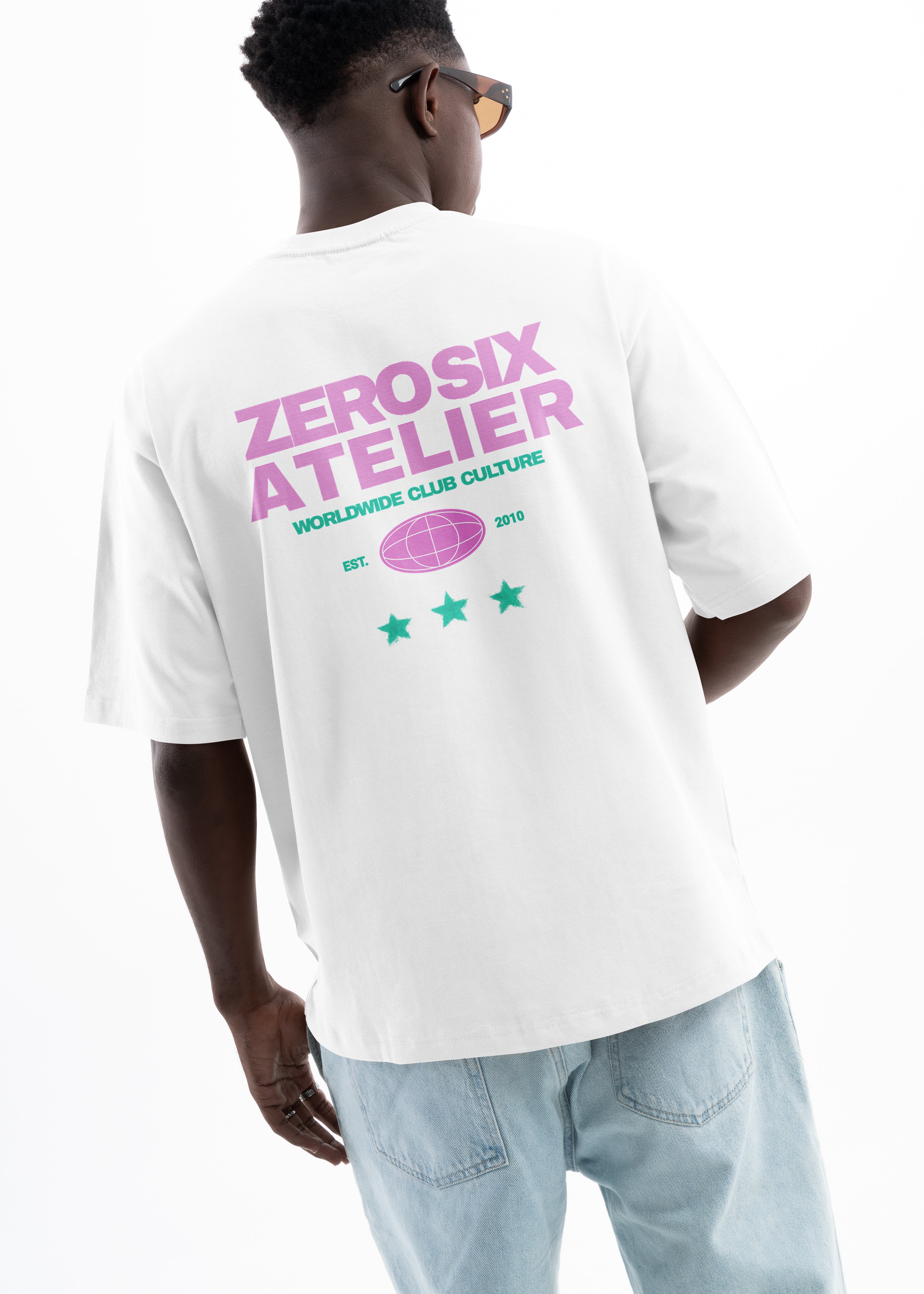 WORLDWIDE ATELIER TEE - WHITE