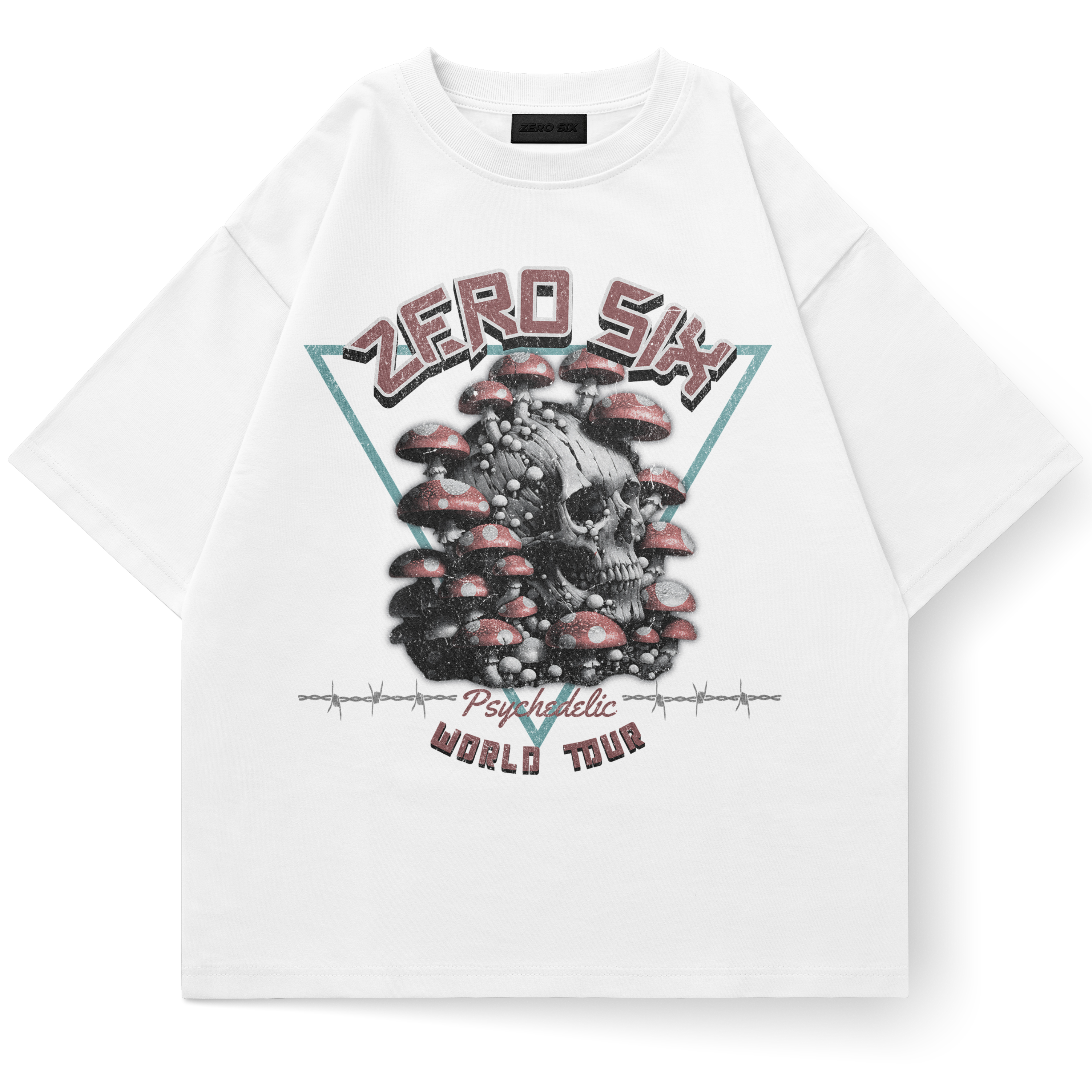 SHROOM TEE - WHITE