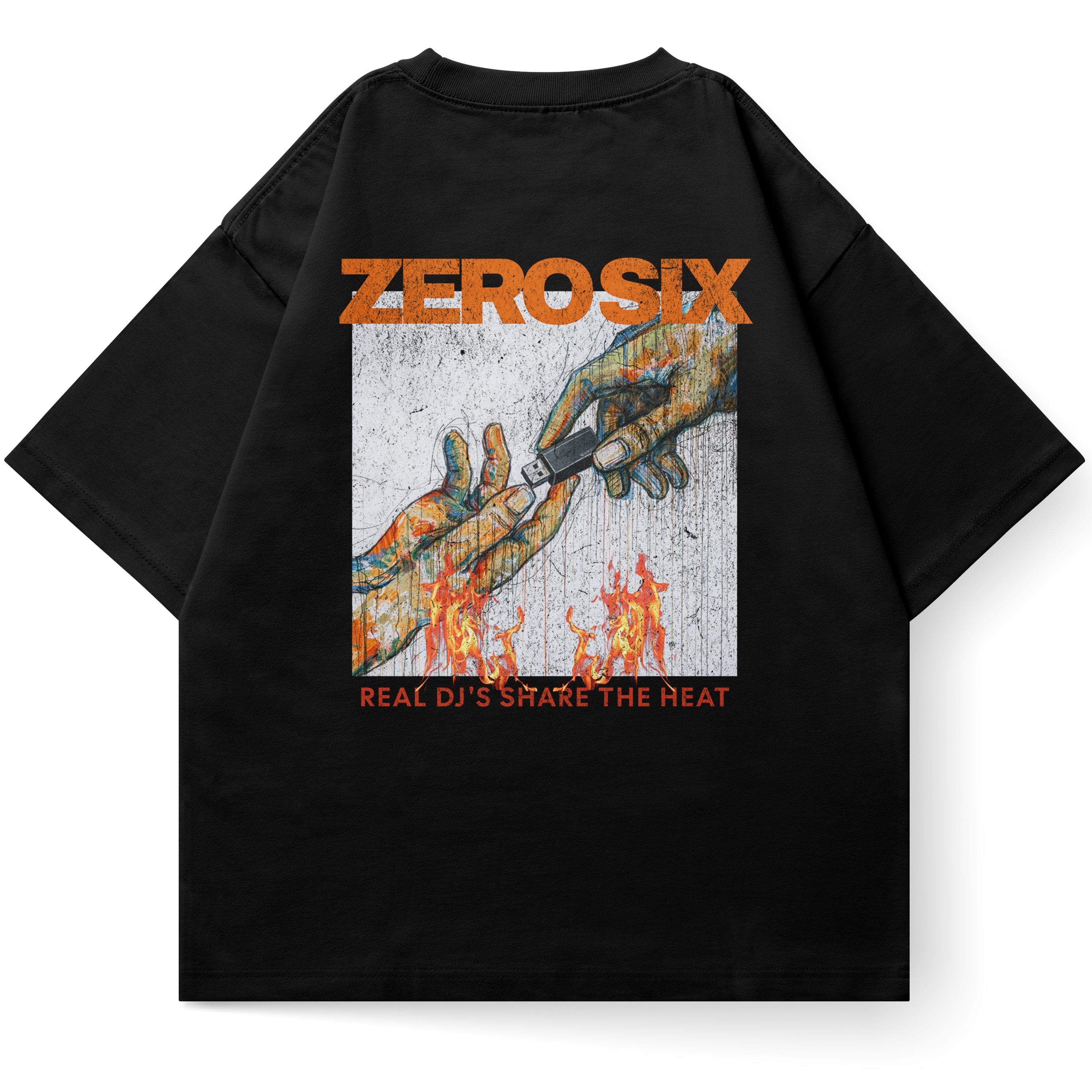 BRING THE HEAT TEE - BLACK