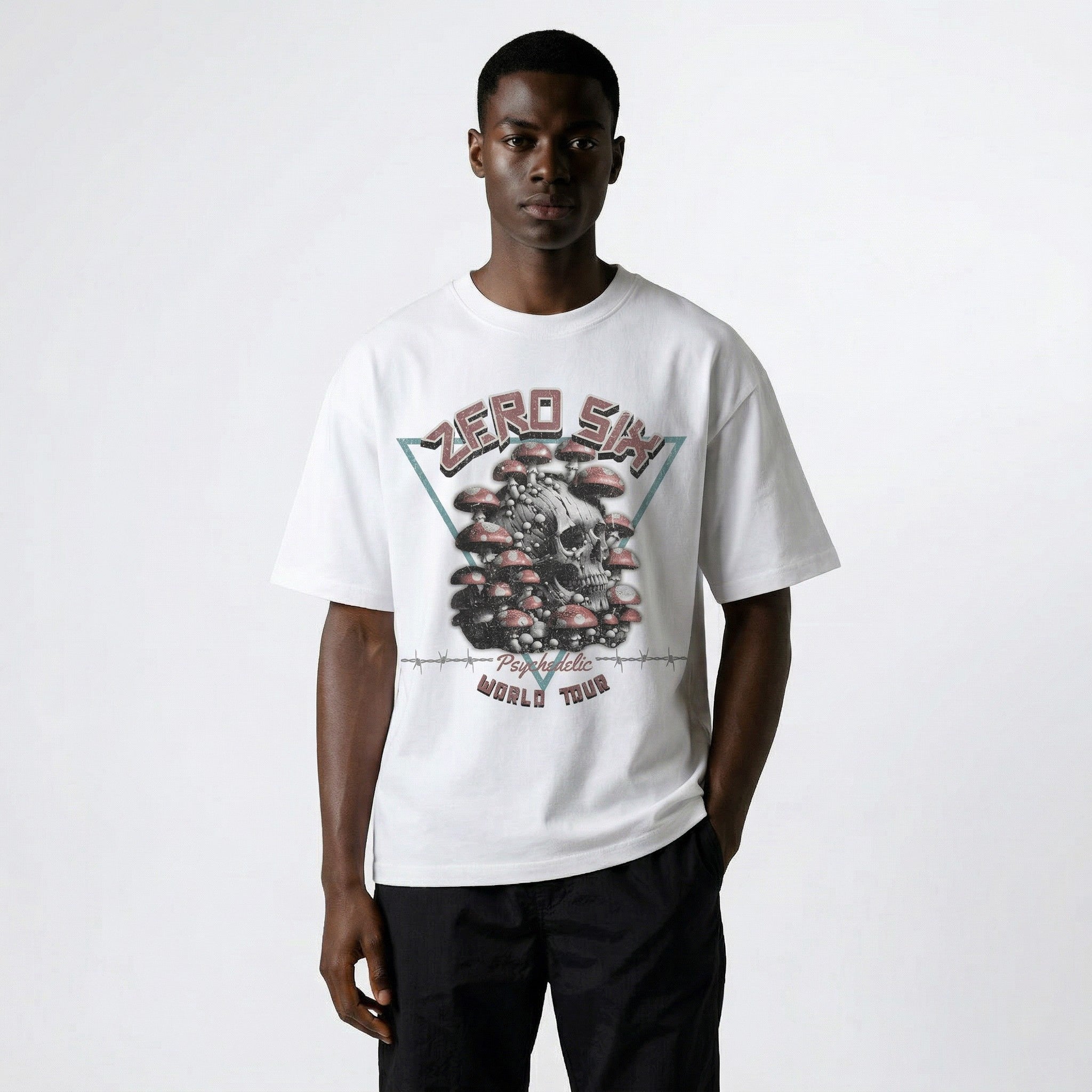 SHROOM TEE - WHITE