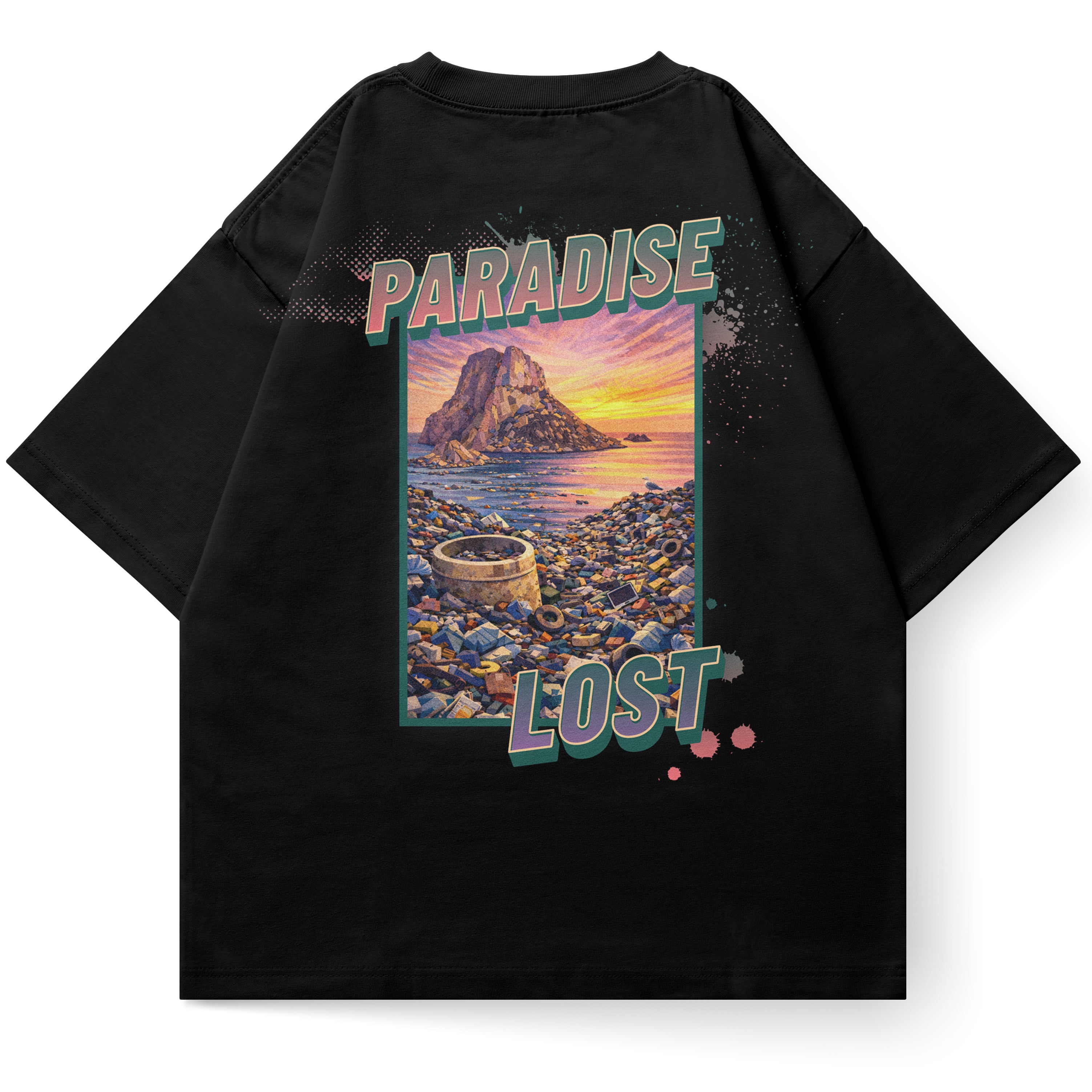 PARADISE LOST TEE - BLACK
