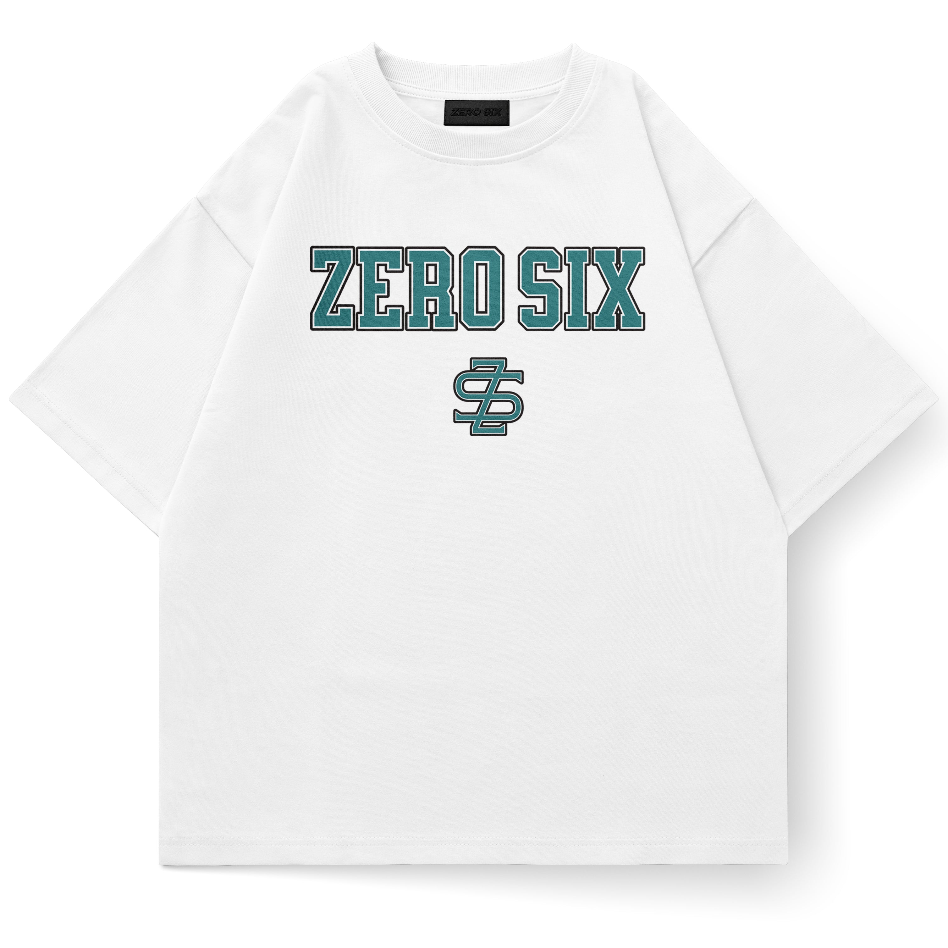 COLLEGE TEE - WHITE