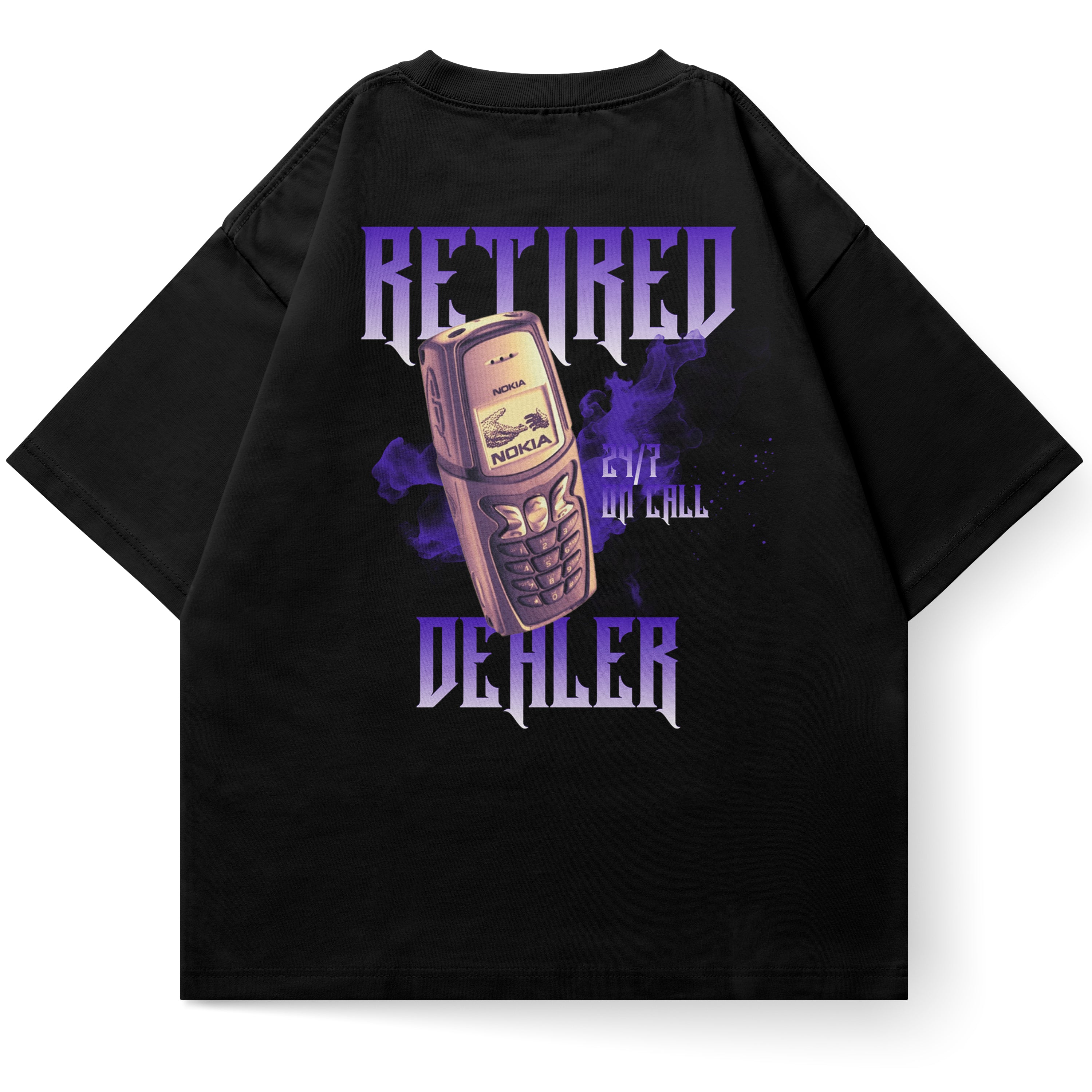 RETIRED TEE - BLACK