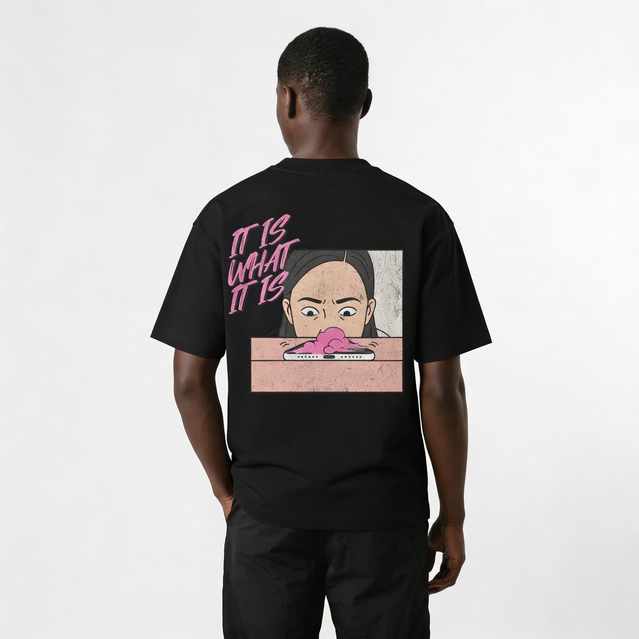 POWDER TEE - BLACK