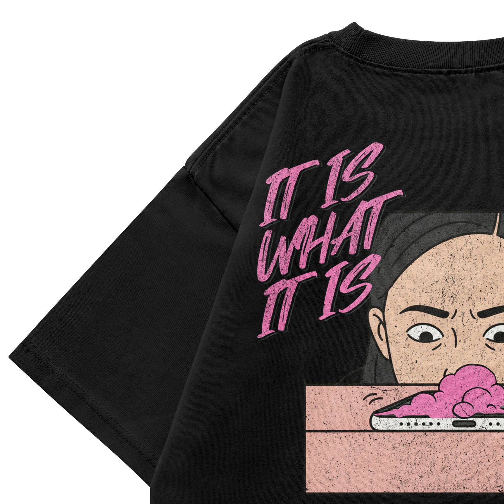 POWDER TEE - BLACK