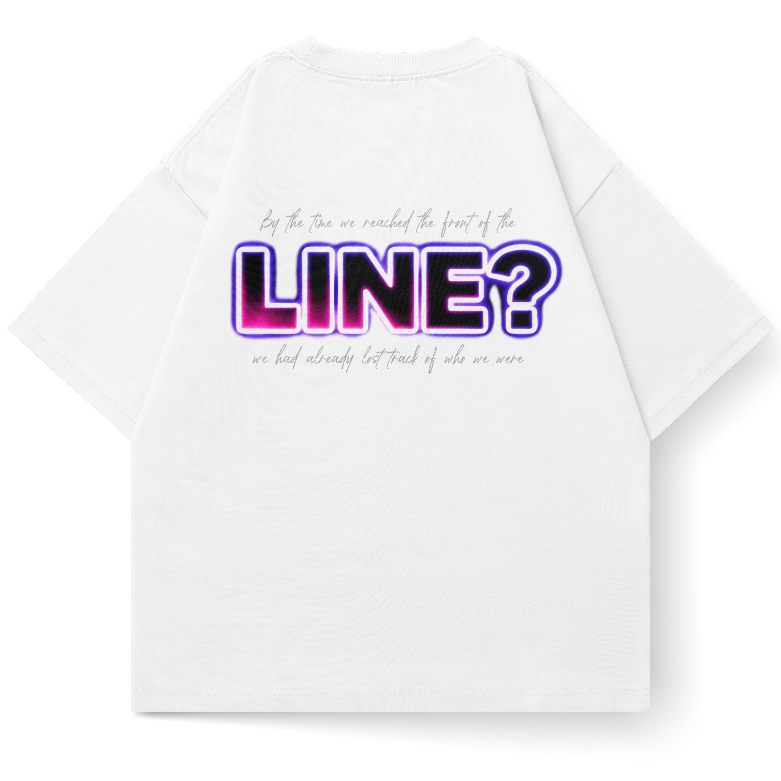 LINE TSHIRT - WHITE