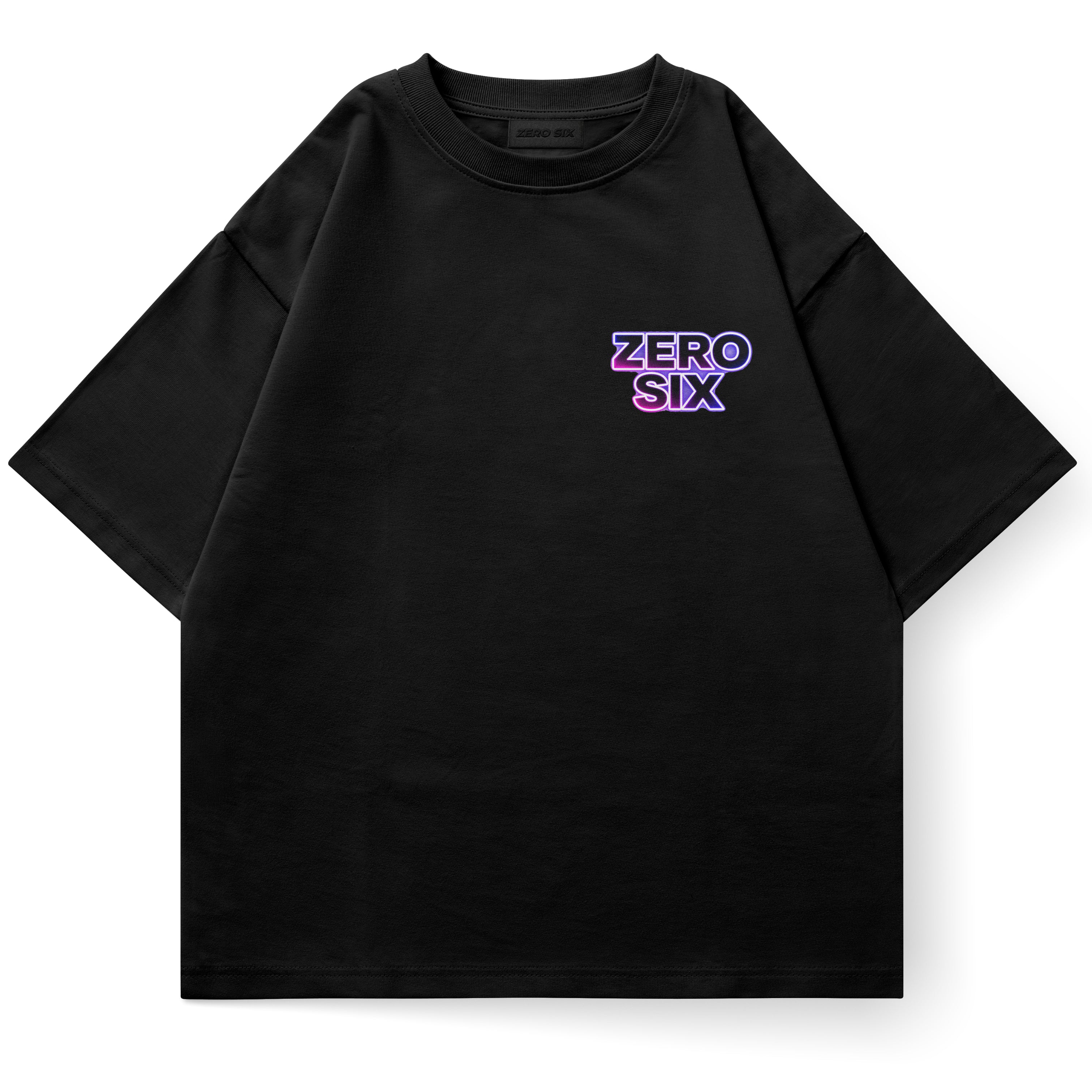 LINE TSHIRT - BLACK