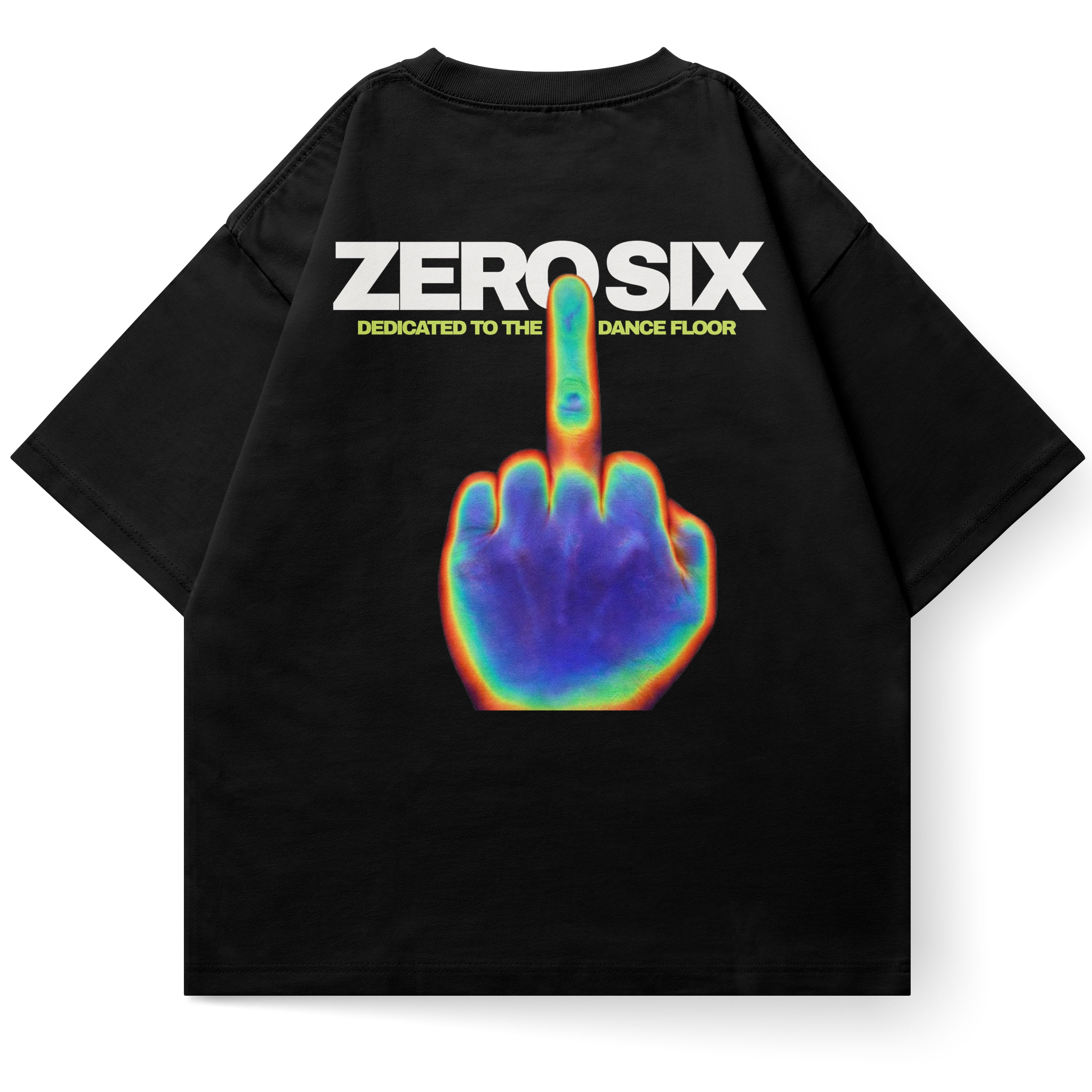 HEAT MAP TEE - BLACK