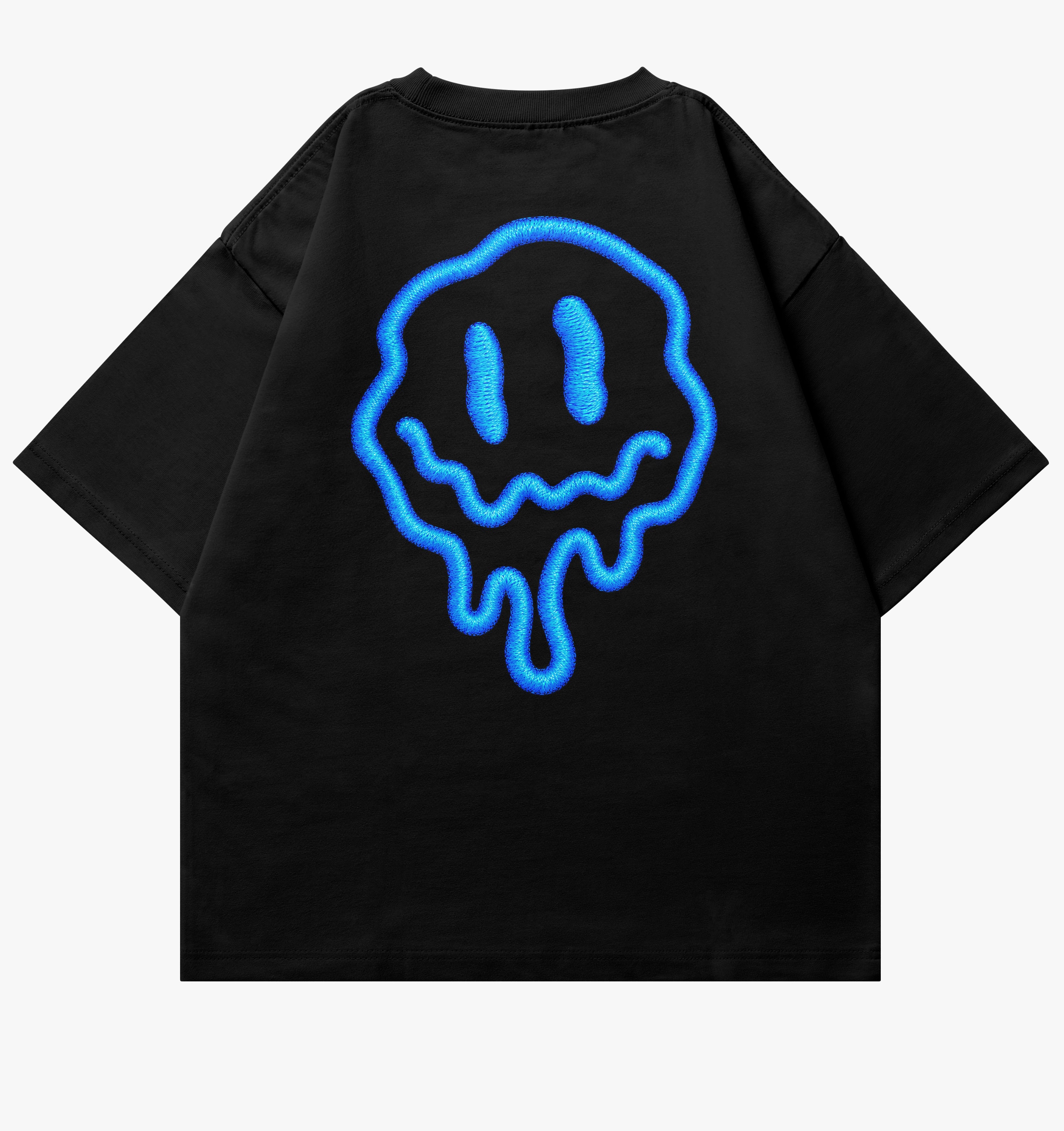 ACID MELT TEE - BLU - BLK