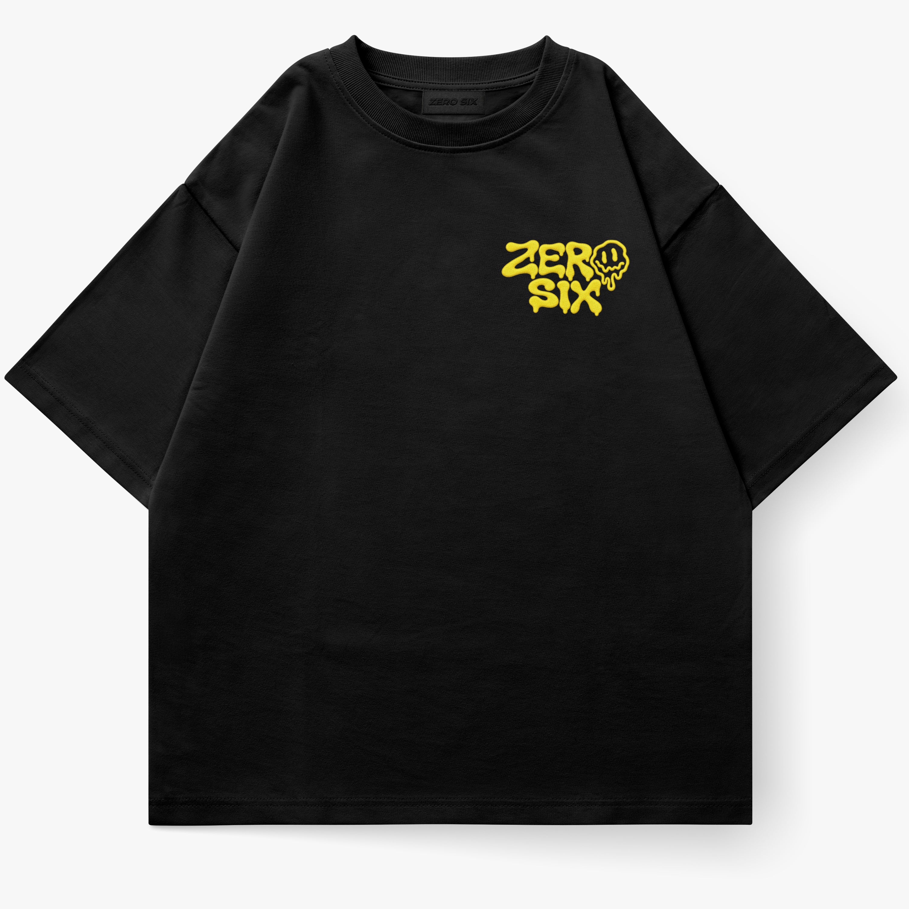 ACID MELT TEE - YEL- BLK