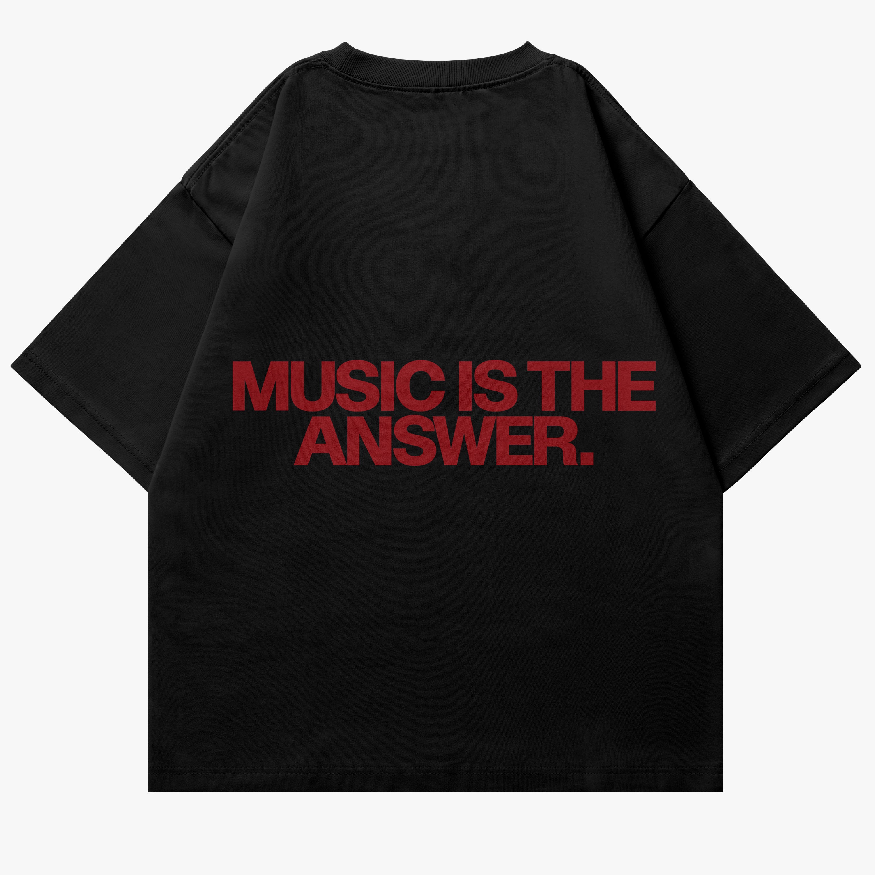 MUSIC IS TEE - WHITE