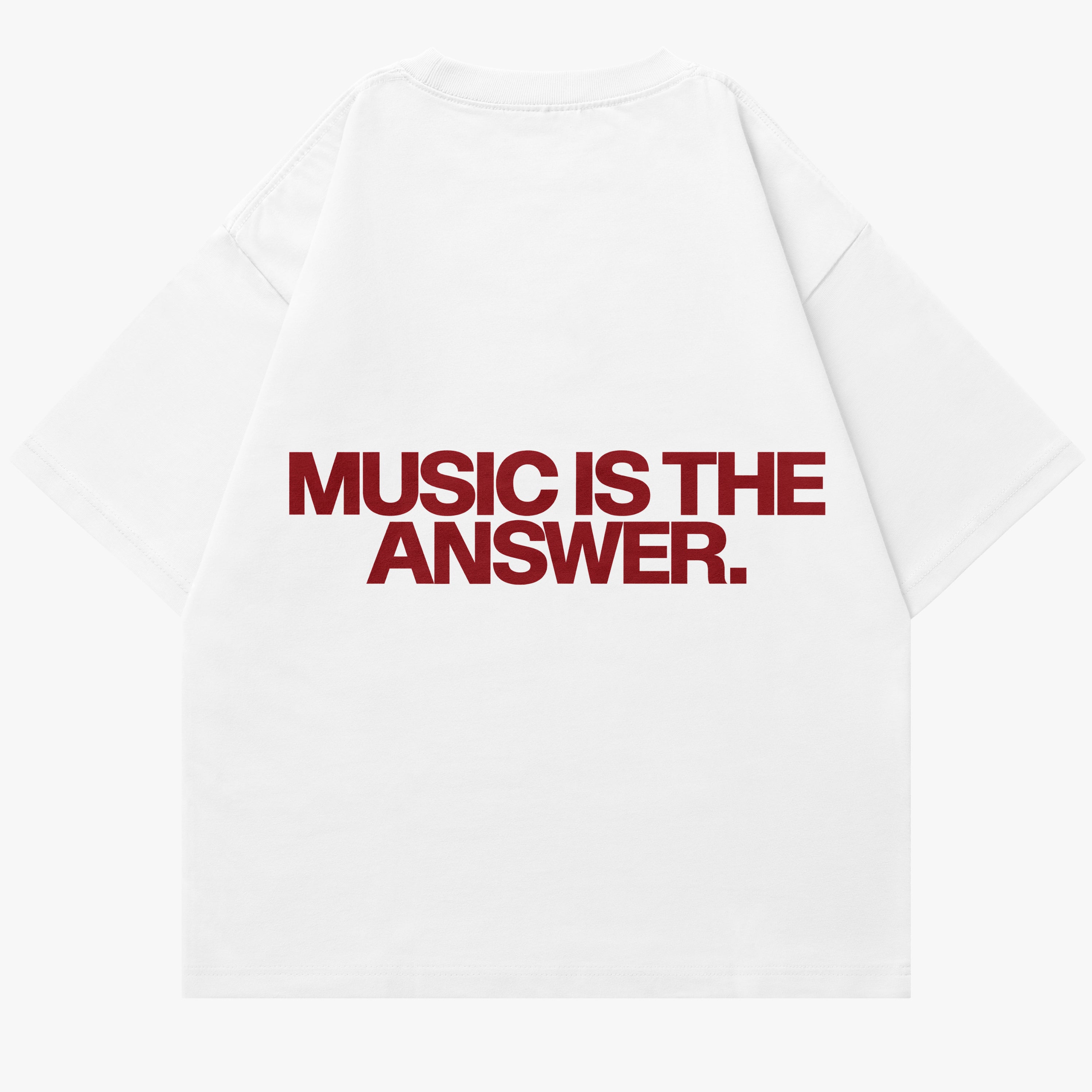 MUSIC IS TEE - BLACK