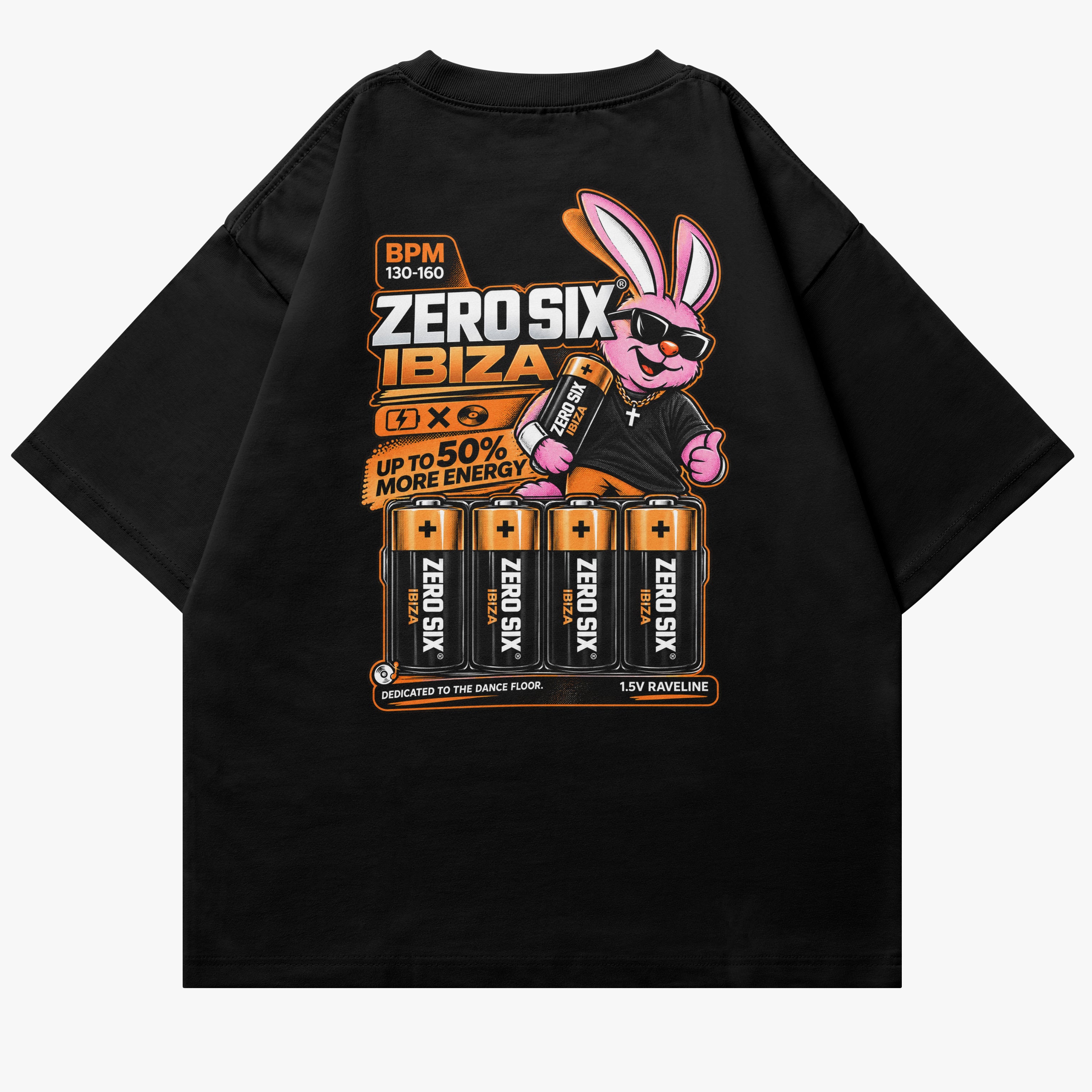 ENERGIZER TEE - BLACK