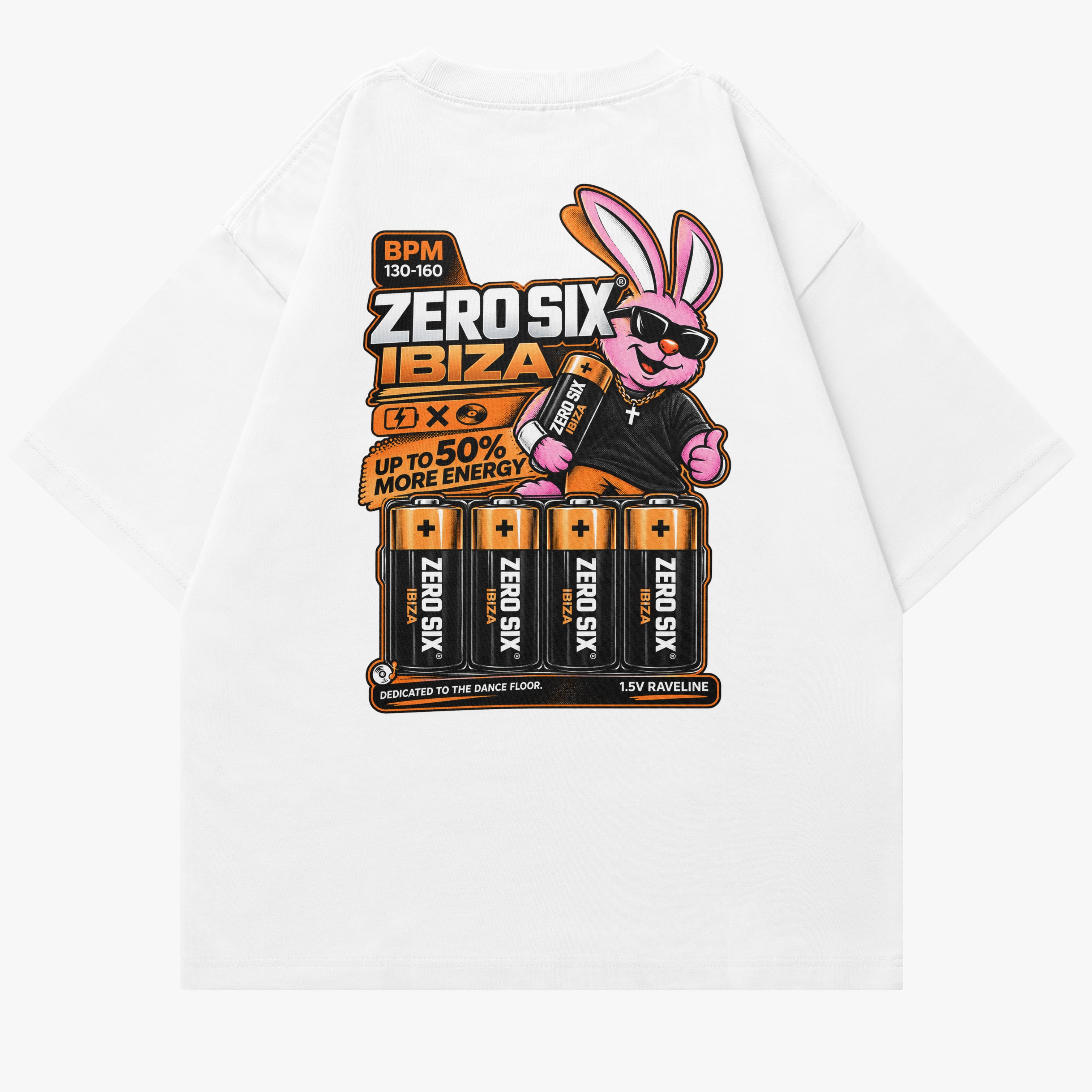 ENERGIZER TEE - WHITE