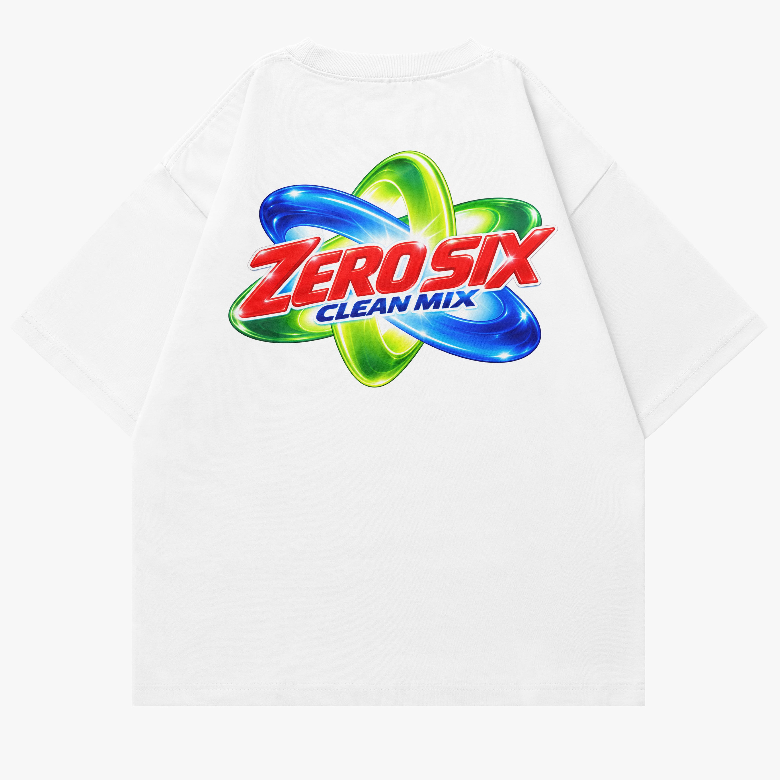 CLEAN MIX TEE - WHITE