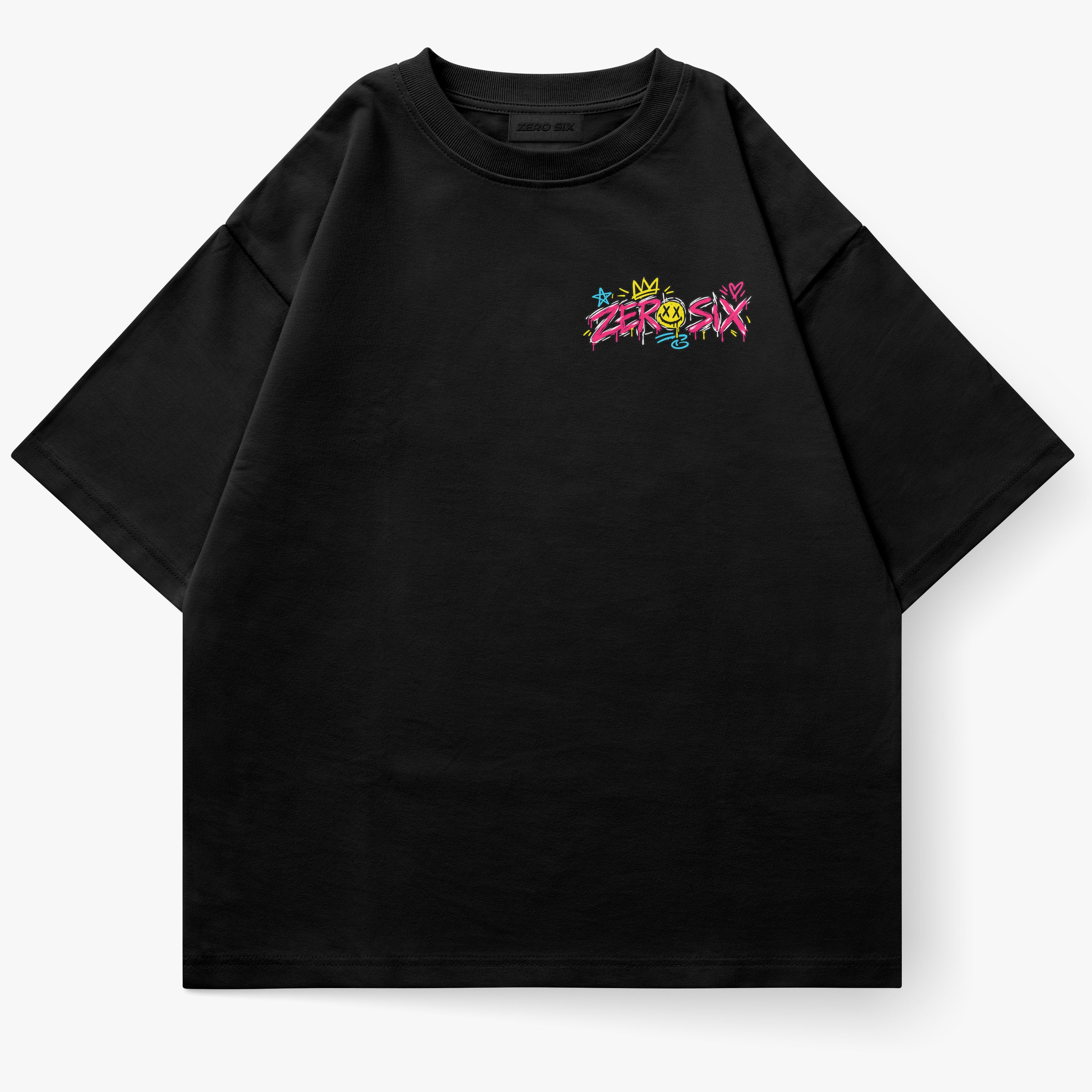 CRAZY TEE - BLACK