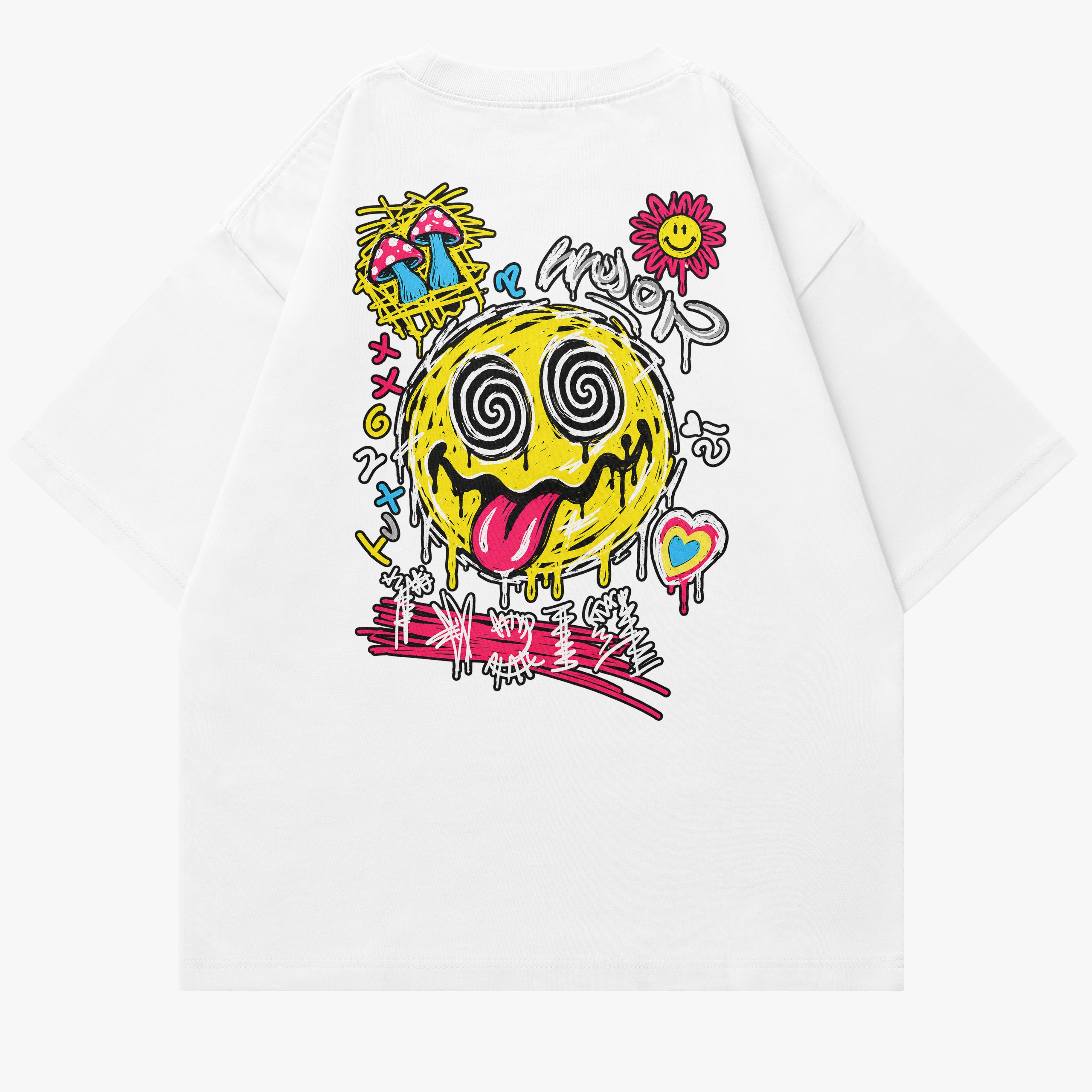 CRAZY TEE - WHITE