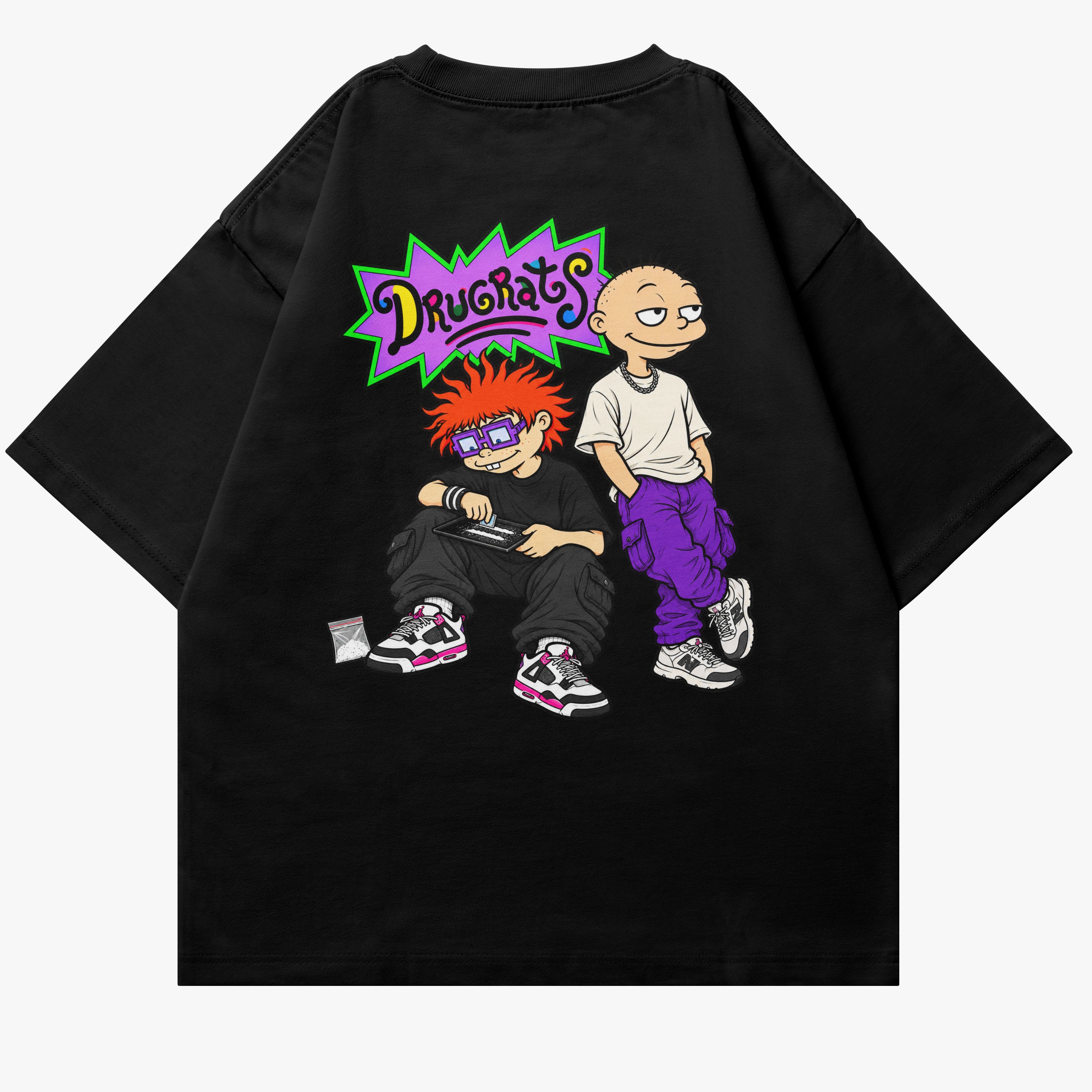 DRUGRATS TEE - BLACK