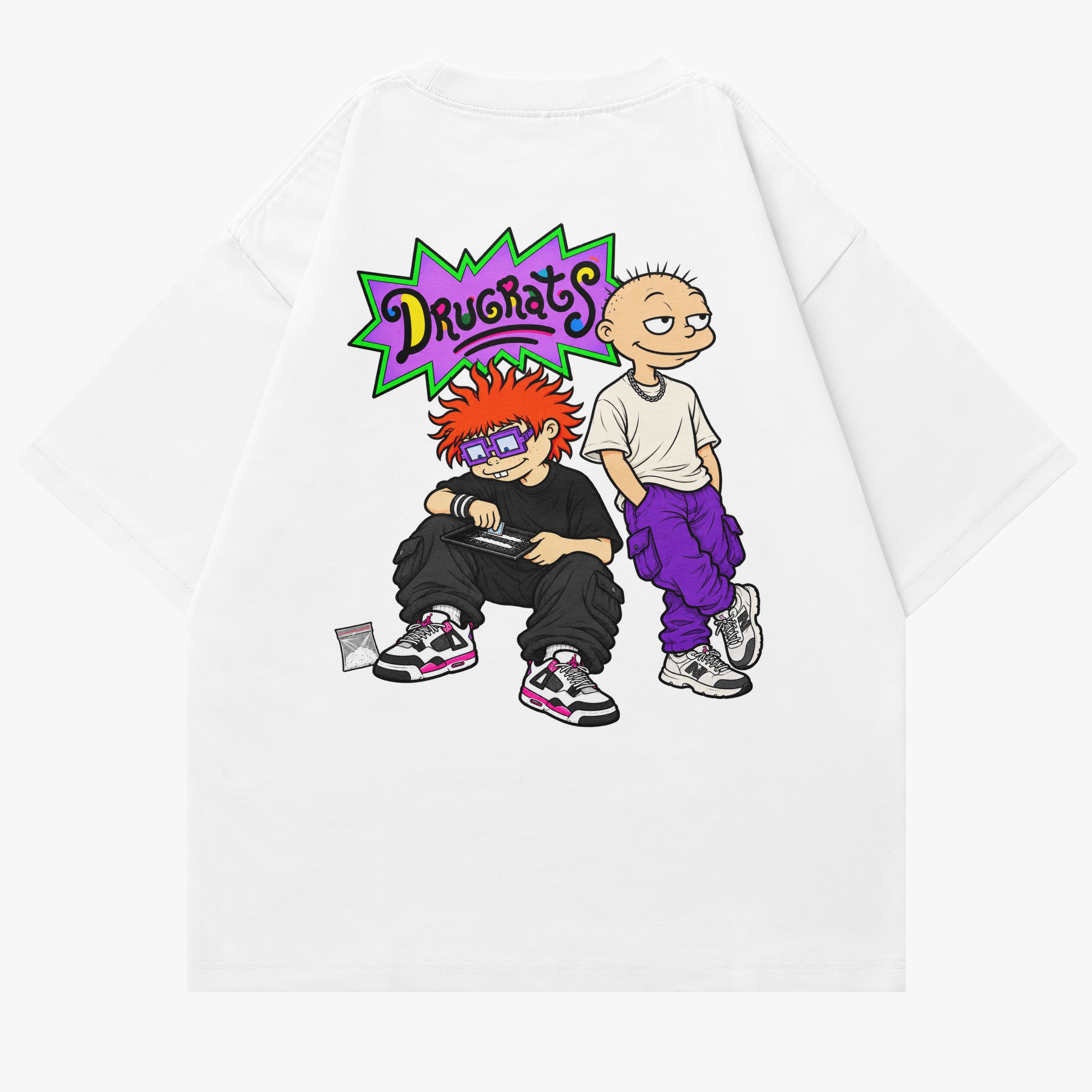 DRUGRATS TEE - WHITE