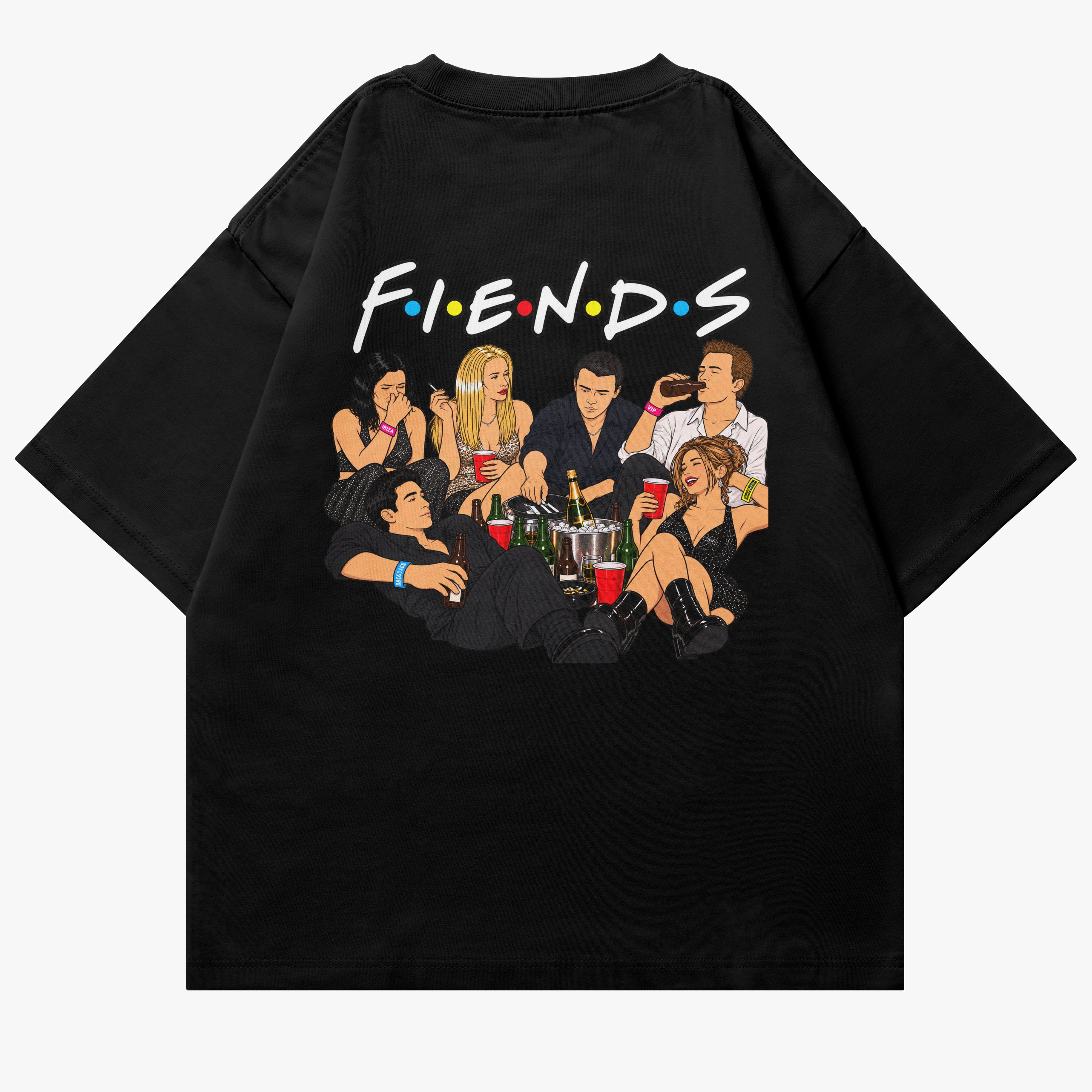 FIENDS TEE - BLACK