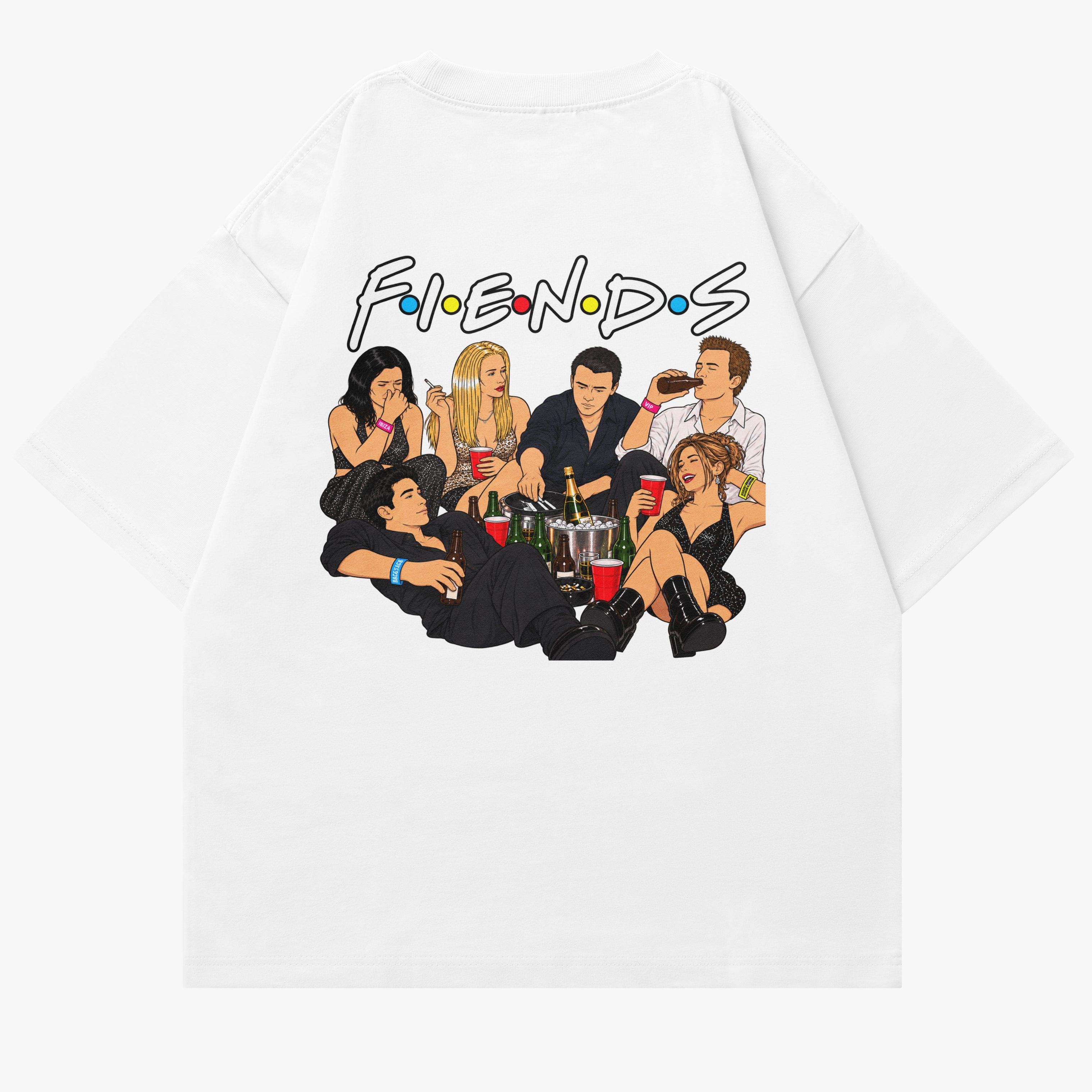 FIENDS TEE - WHITE