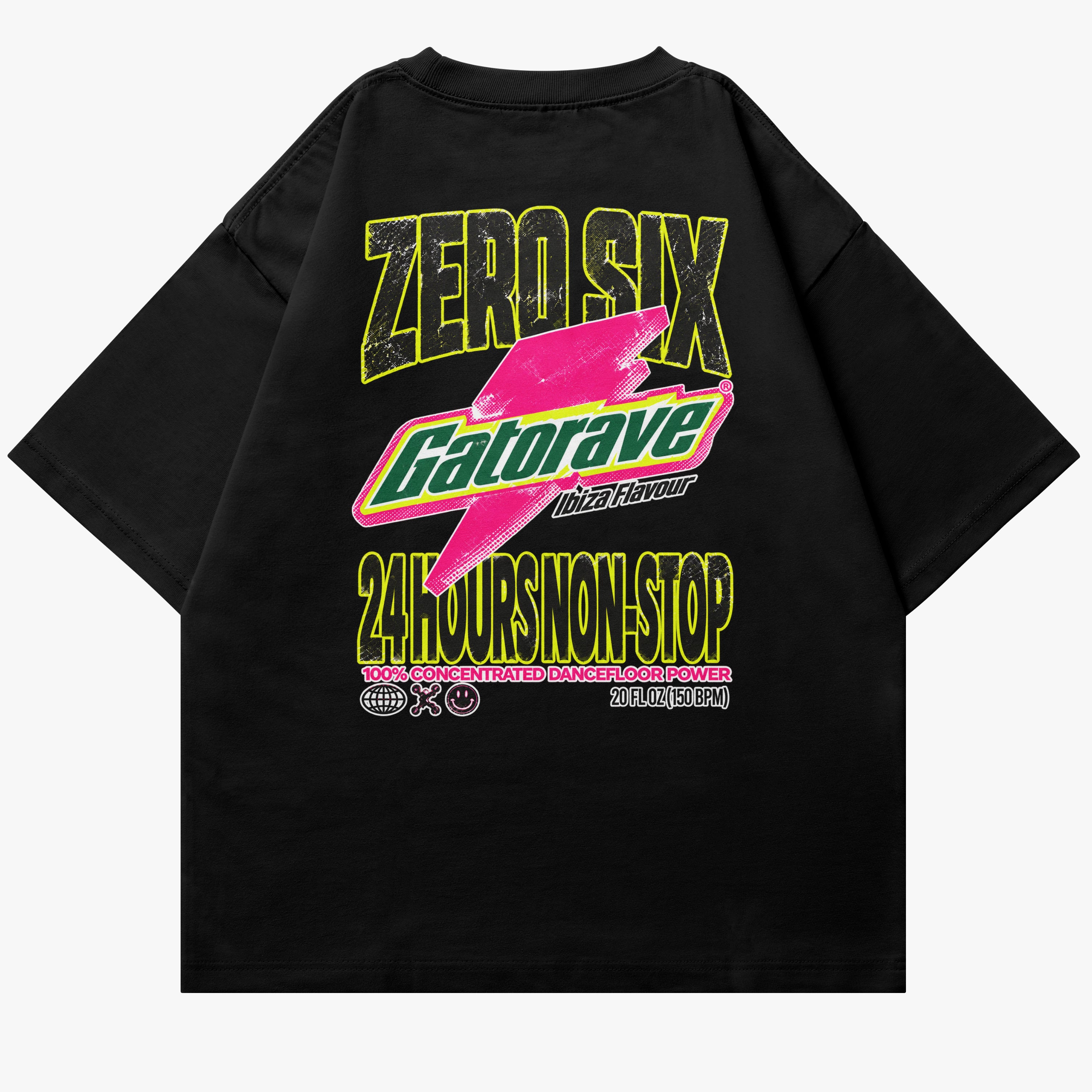 GATORAVE TEE - BLACK