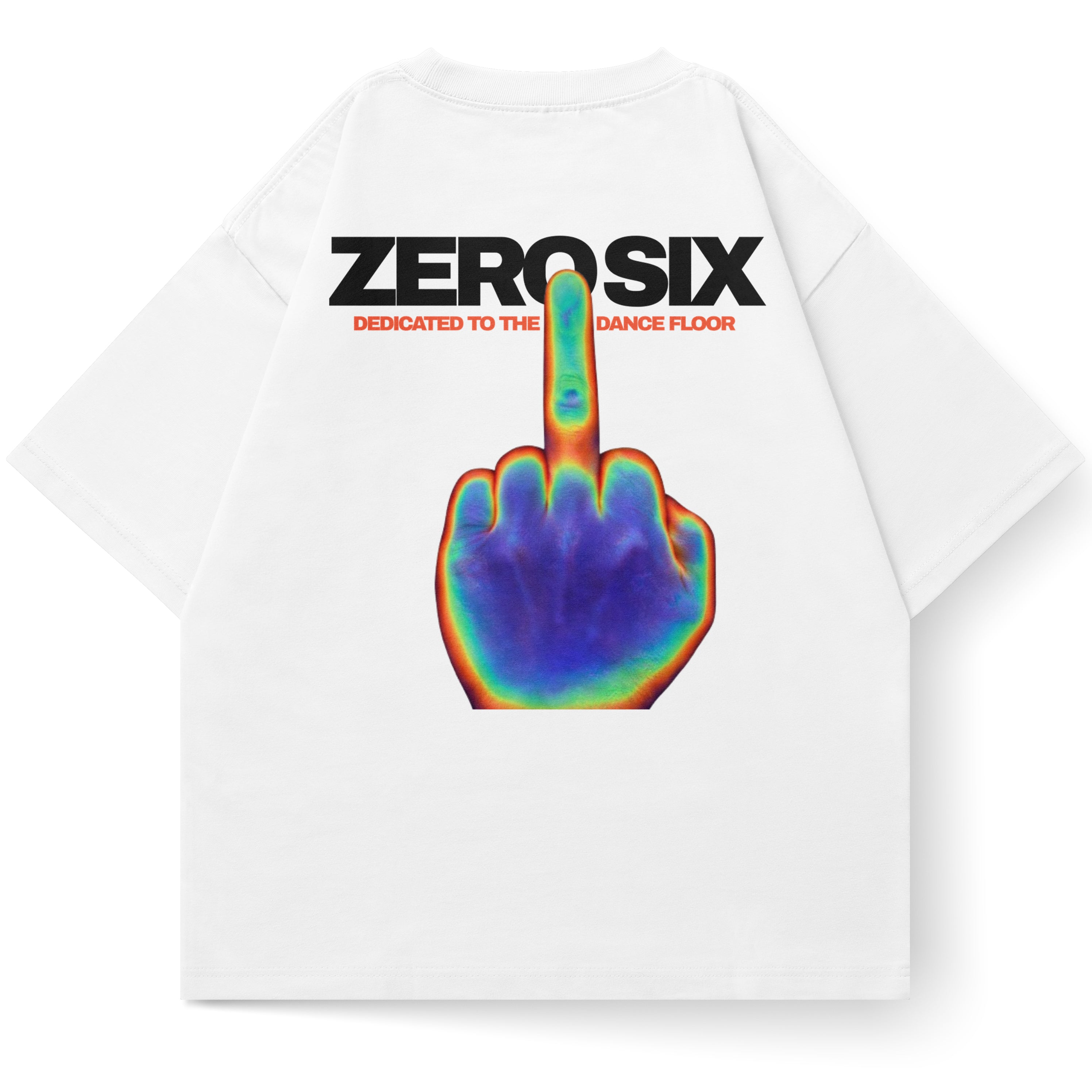 HEAT MAP TEE - WHITE