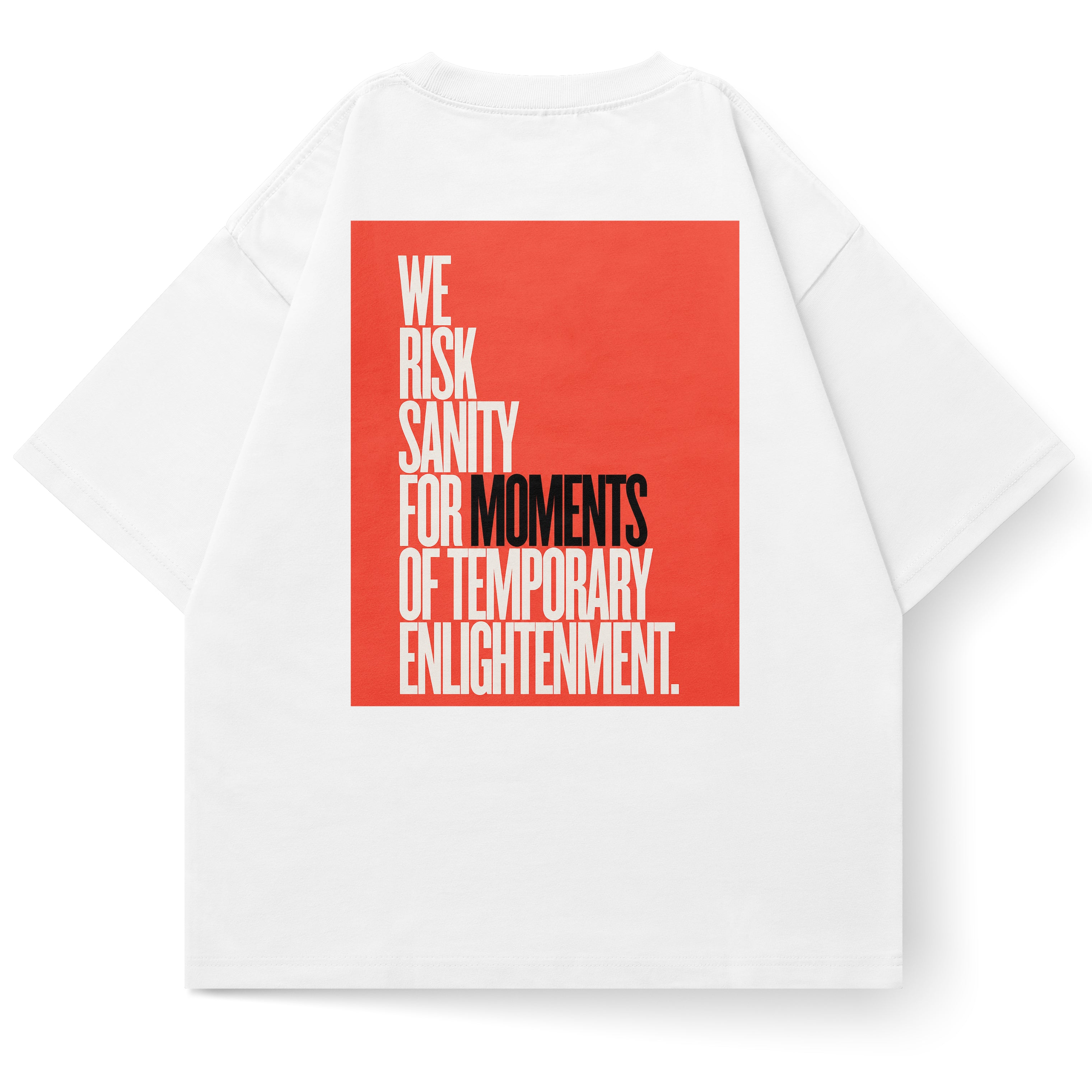 MOMENTS TEE - WHITE