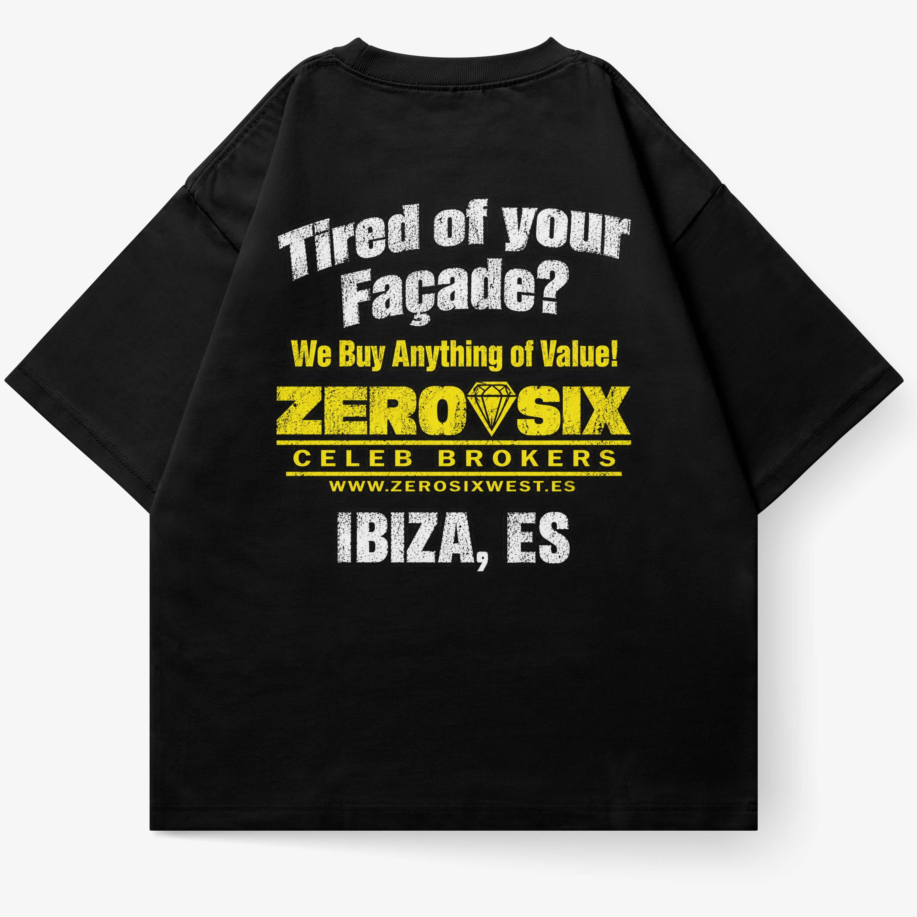 CELEB BROKERS TEE - BLACK