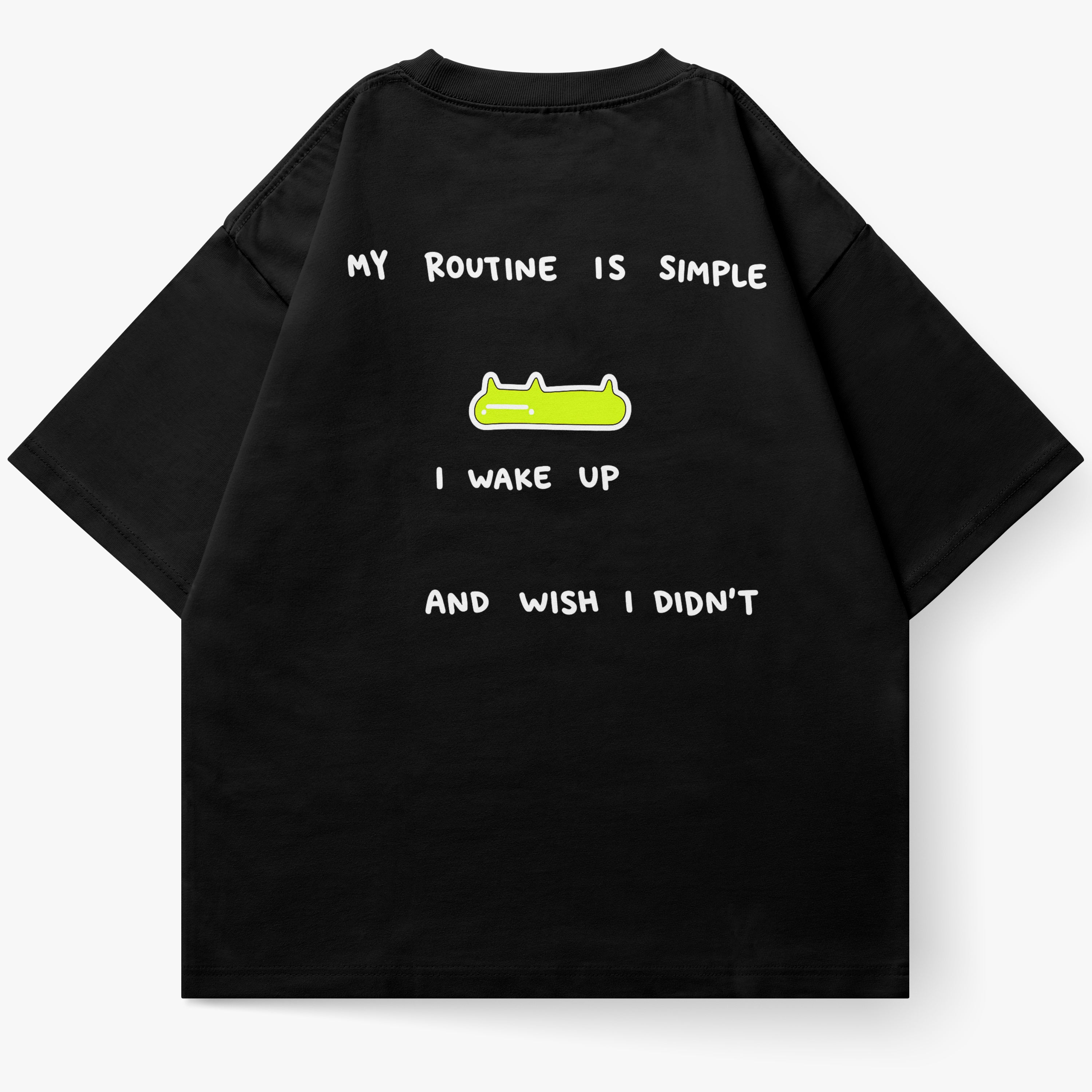 HAPPY SLUG TEE - BLACK