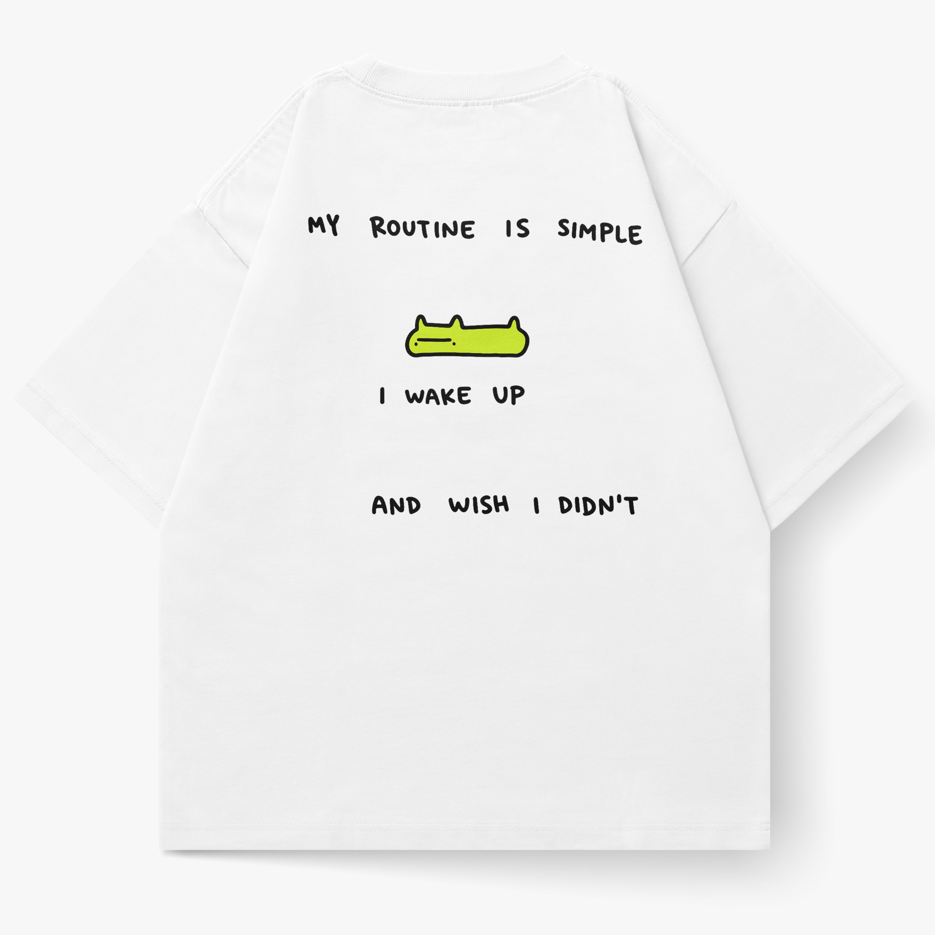 HAPPY SLUG TEE - WHITE