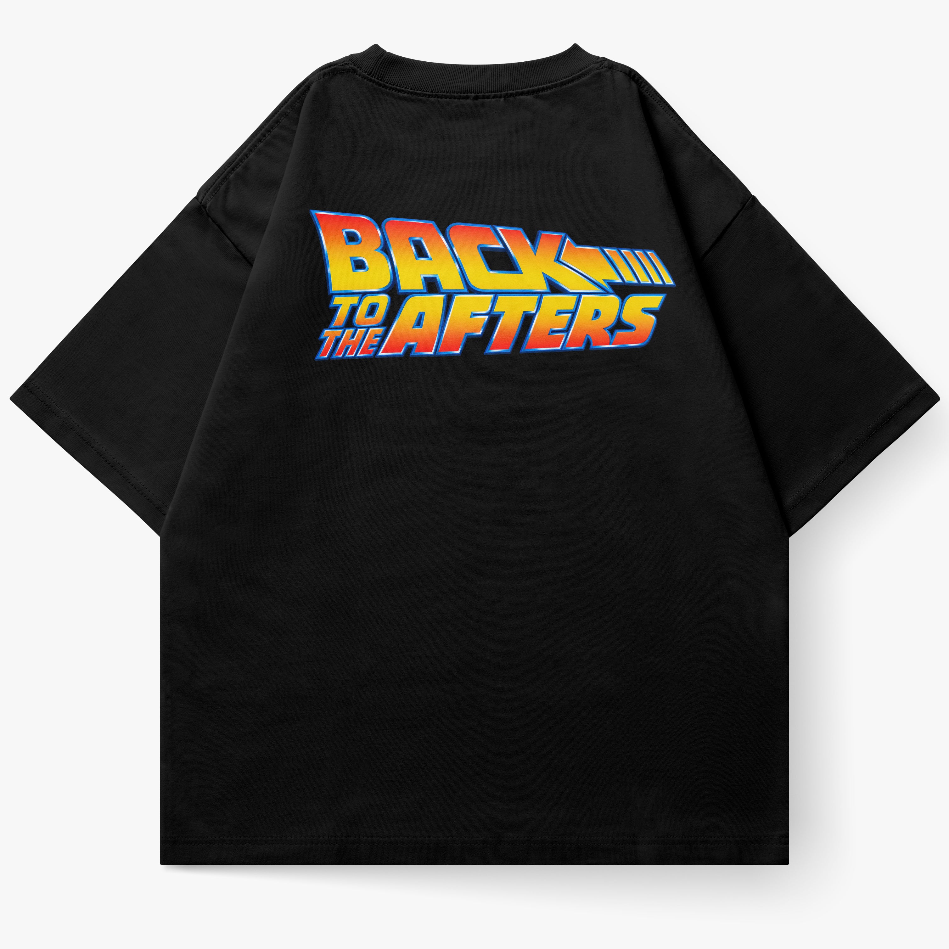 BACK TO THE AFTERS TEE - BLACK
