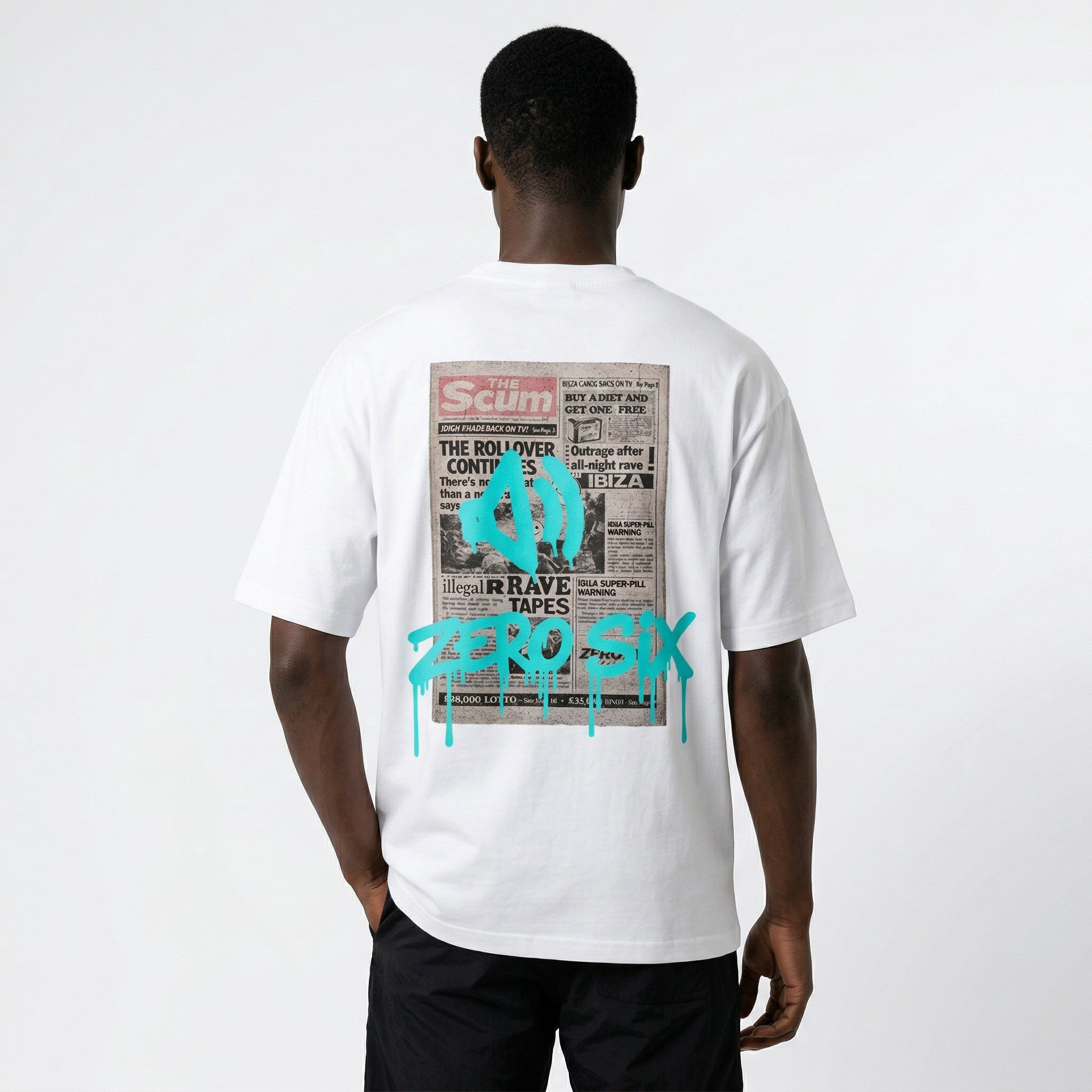 THE SCUM TEE - WHITE