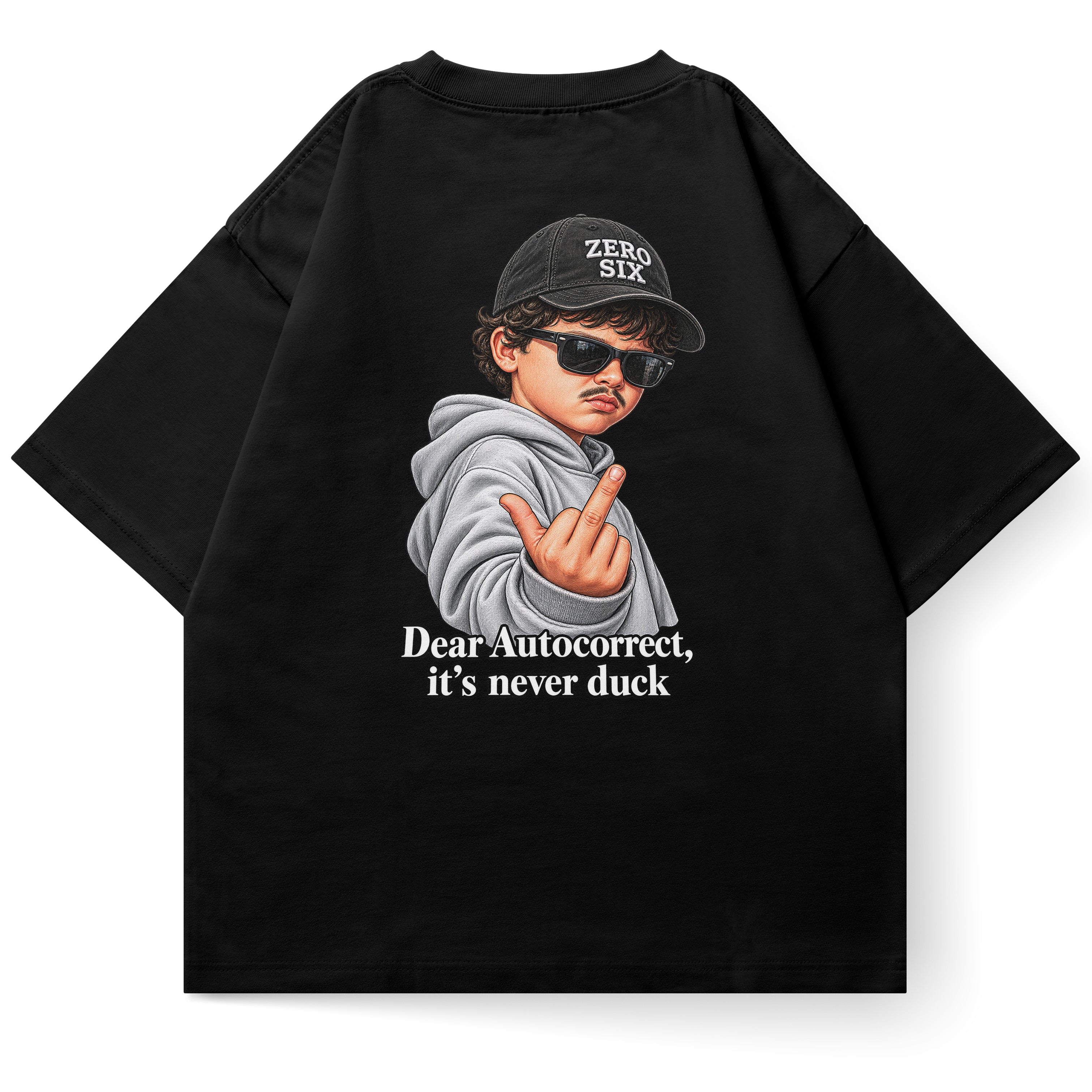 DUCK TEE - BLACK