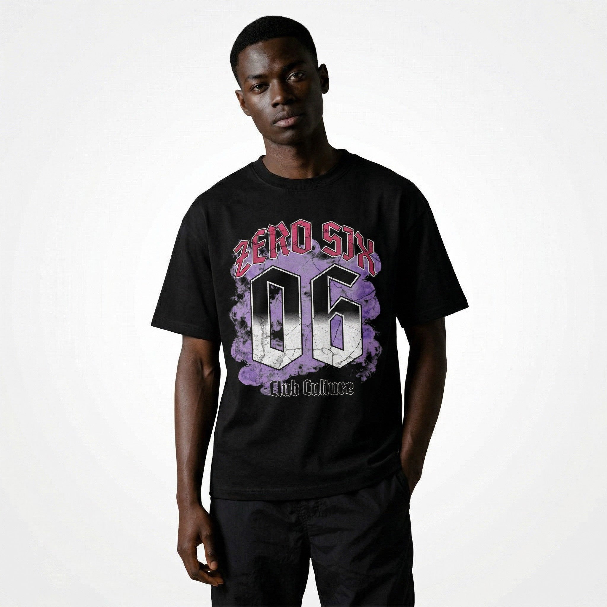 METAL TEE - BLACK