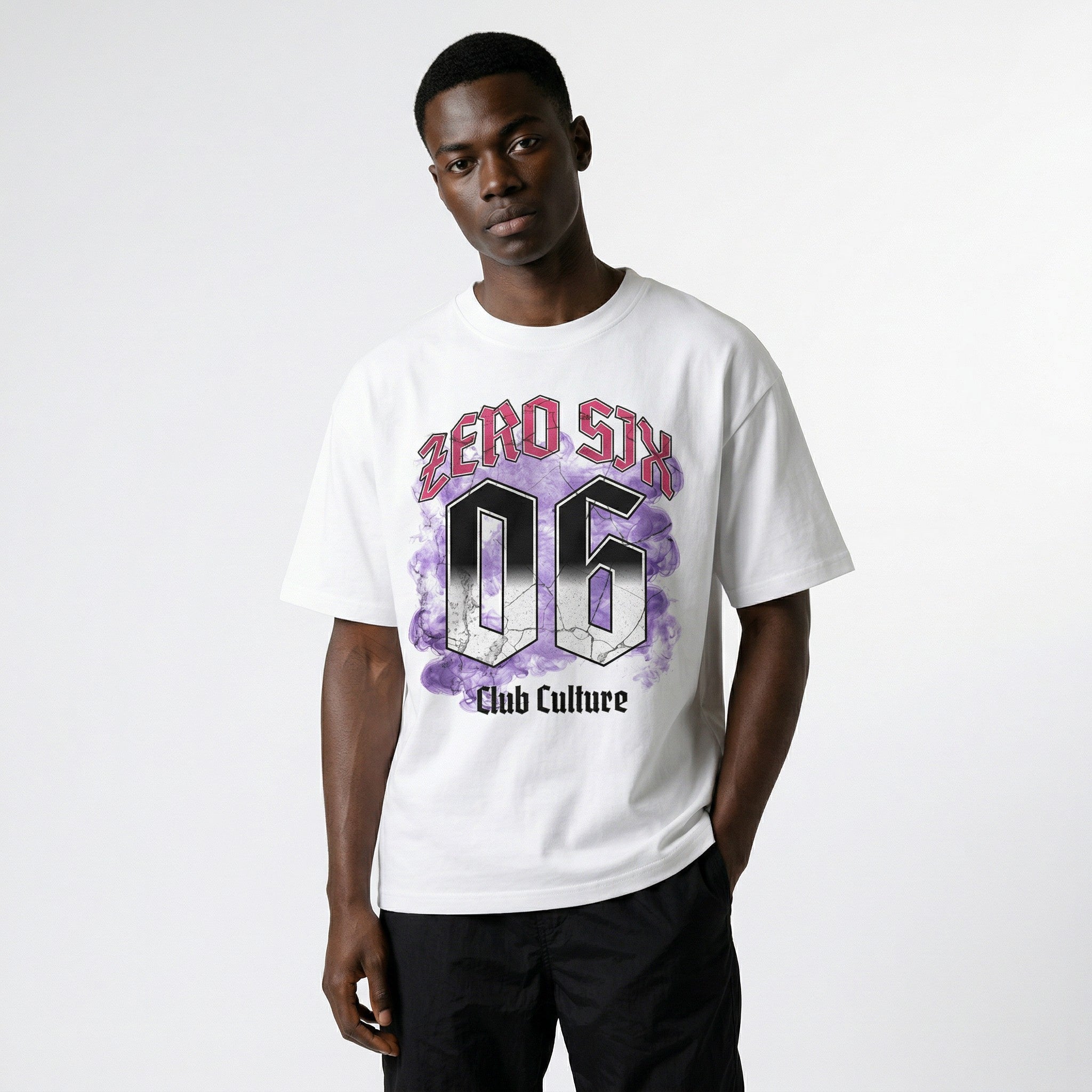 METAL TEE - WHITE