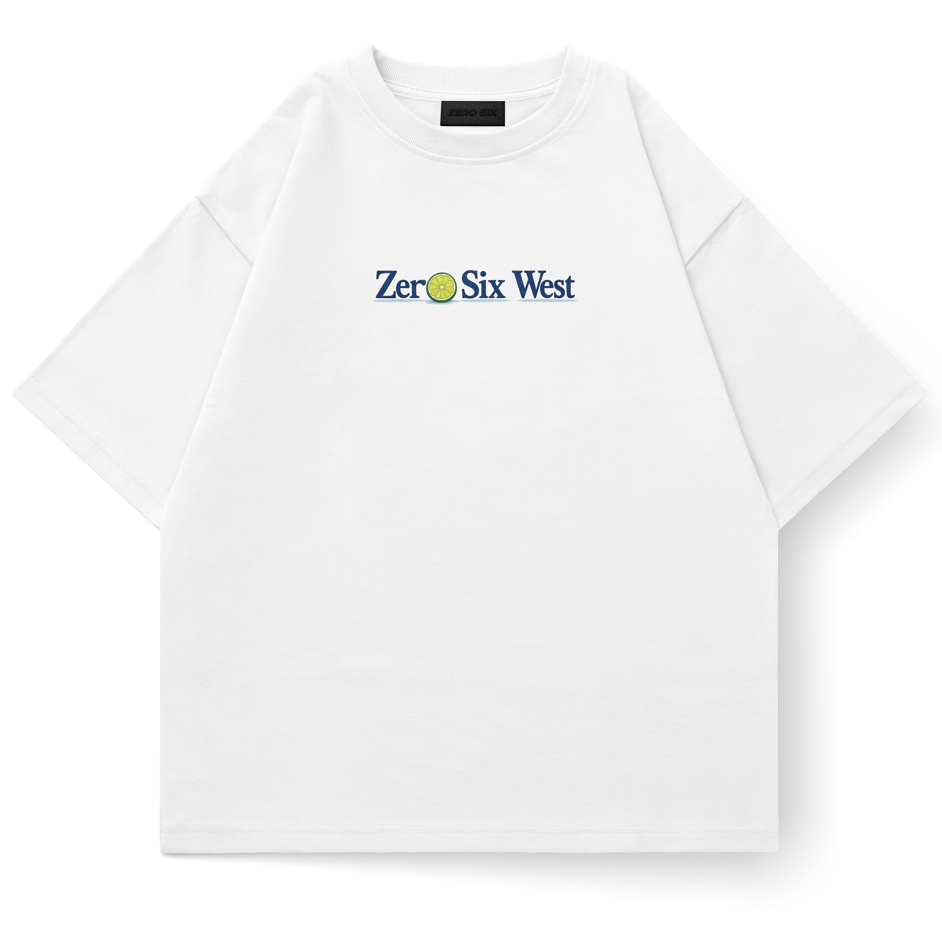 LIME TEE - WHITE