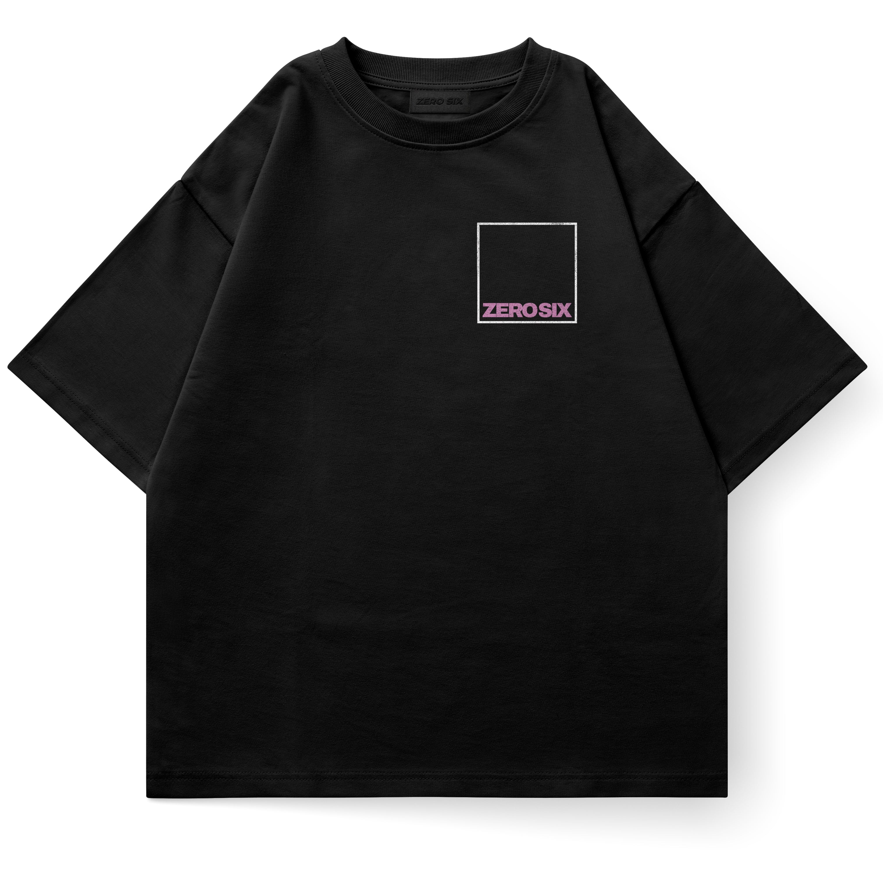 ACID FACE TEE - BLACK