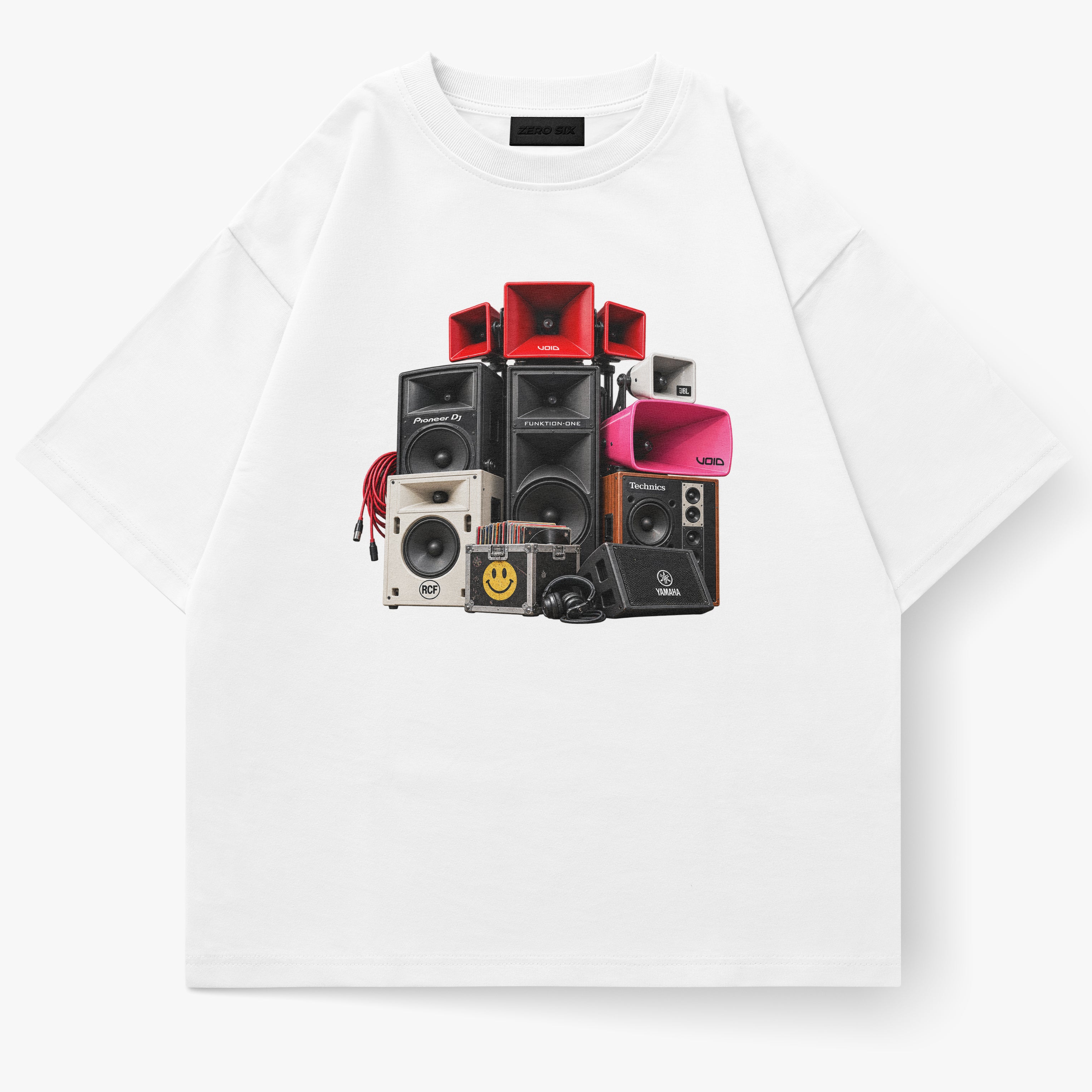 SPEAKERS TEE - WHITE