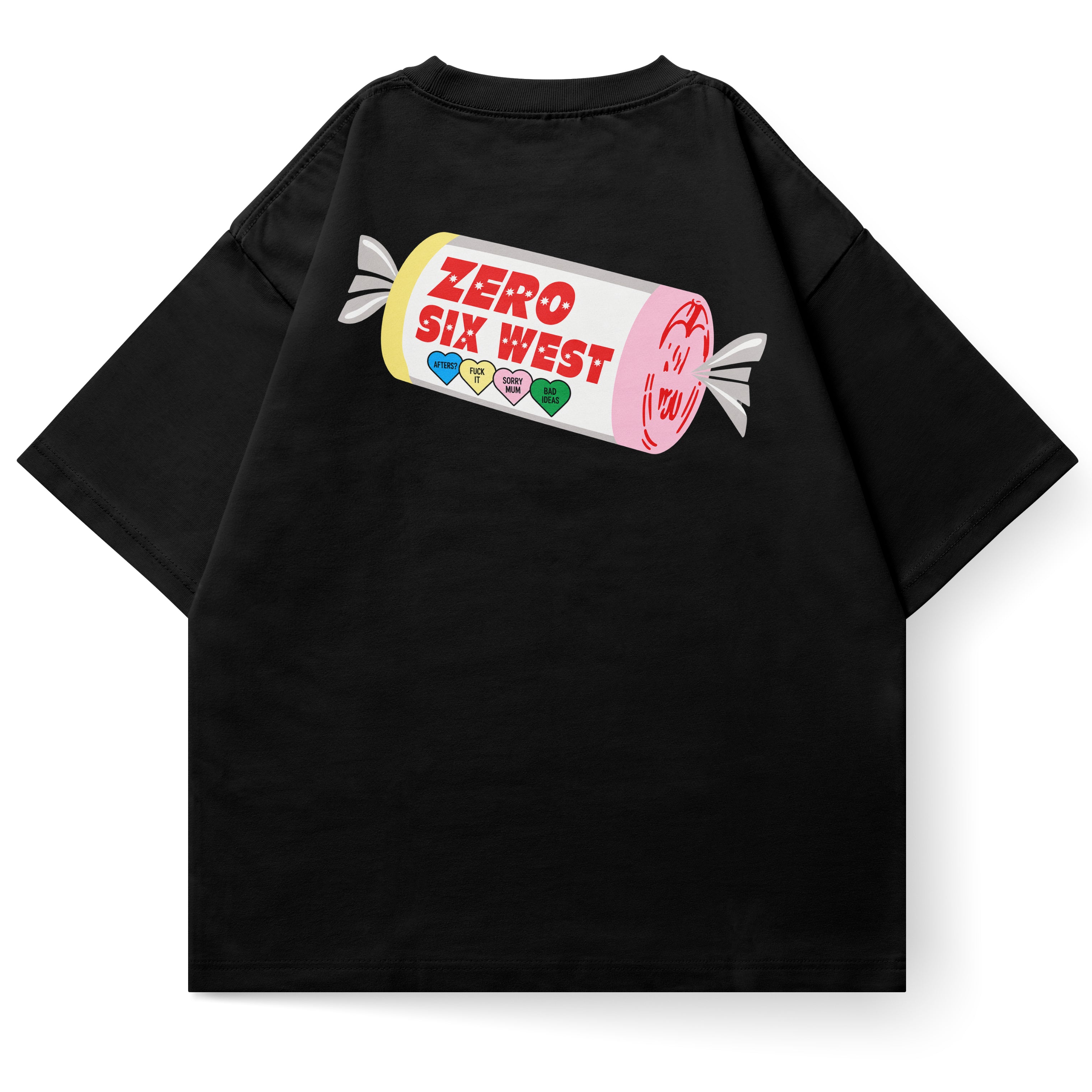 SWEET TREATS TEE - BLACK