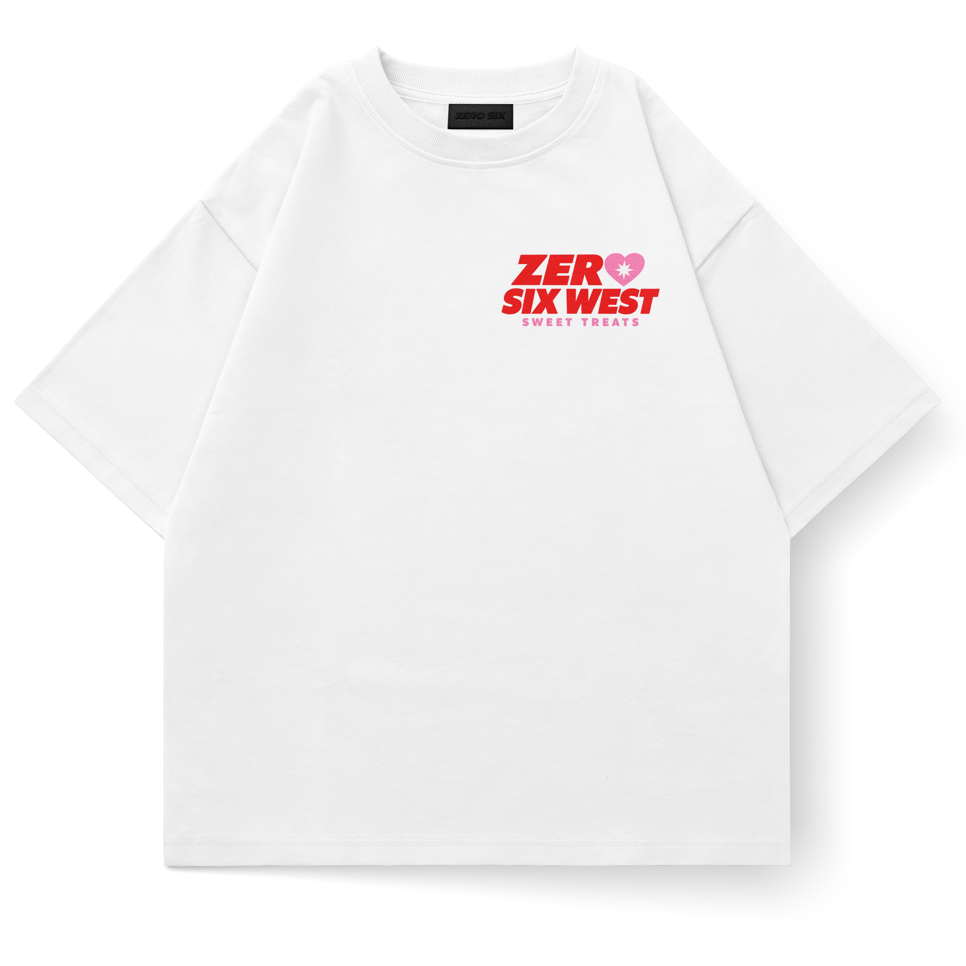 DIP N DAB TEE - WHITE
